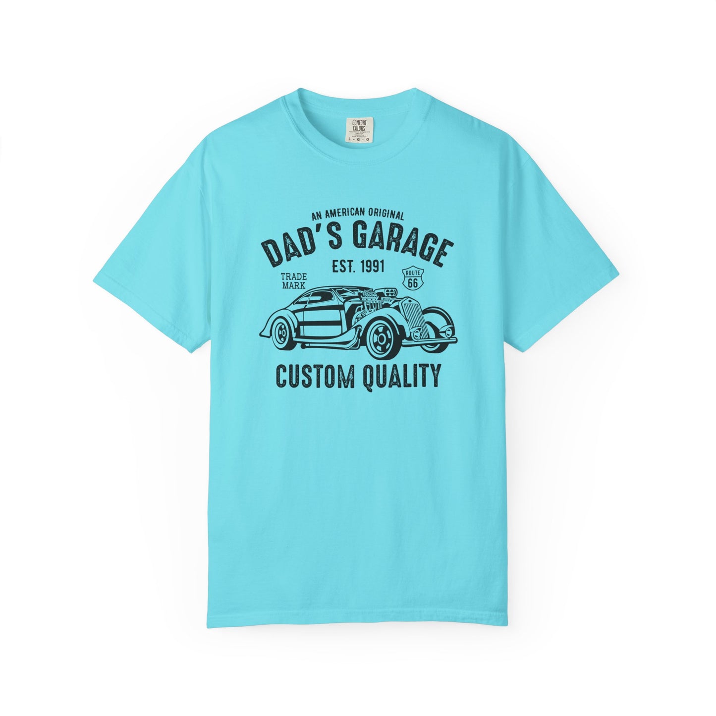 Vintage Dad's Garage T-Shirt, Gift for Car Enthusiasts, Father's Day Tee, Unisex Graphic Tee, Custom Quality Shirt, Casual Wear