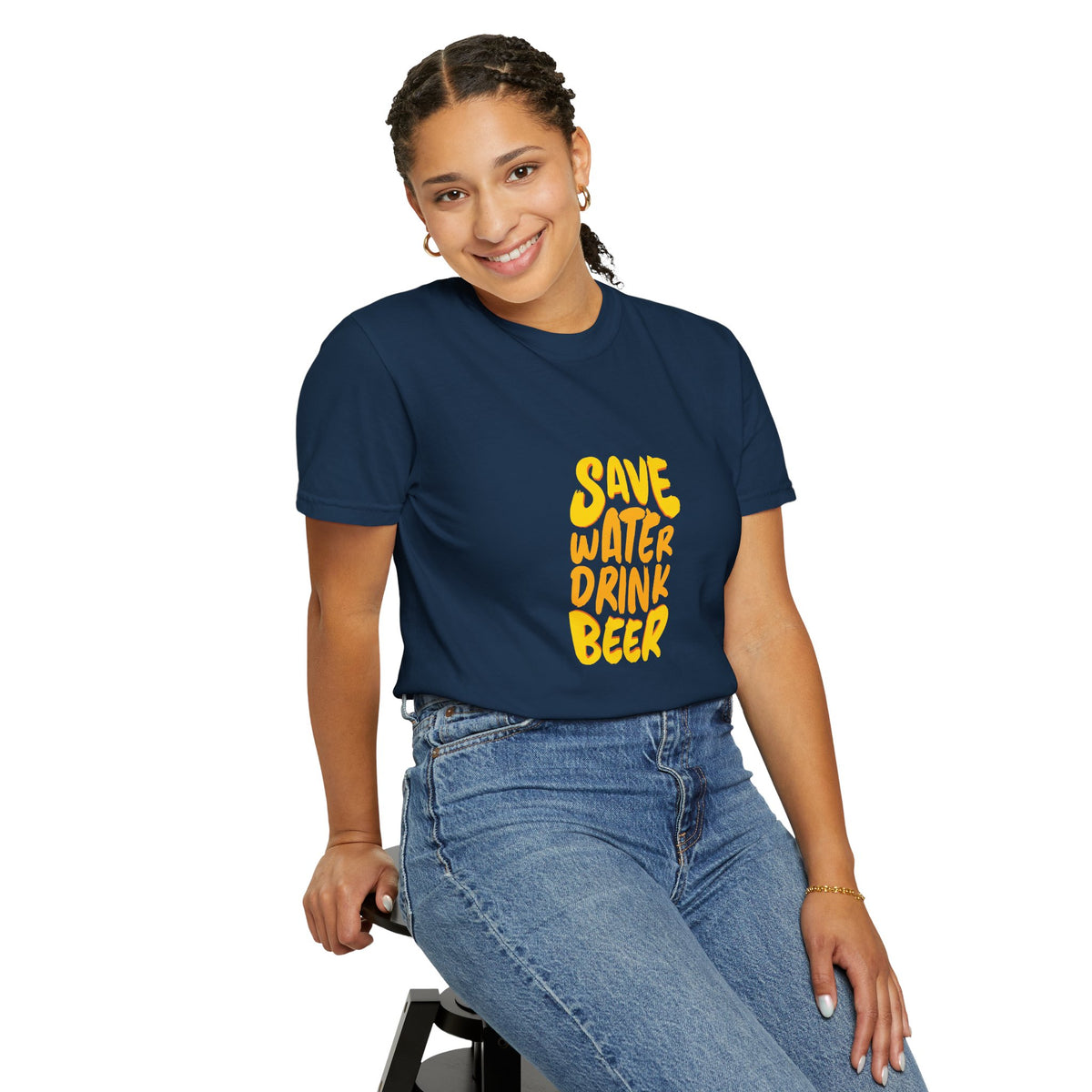 Save Water Drink Beer T-Shirt – Funny Summer Statement