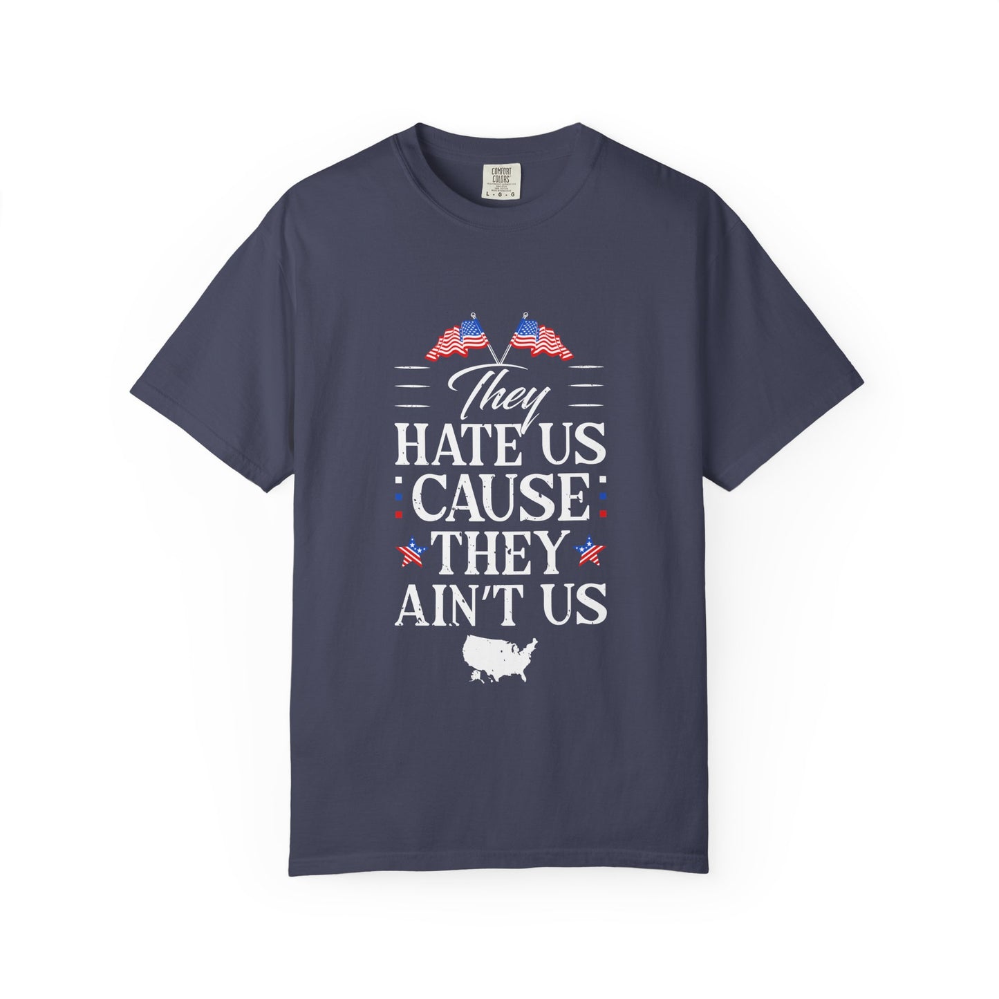 Patriotic Statement T-shirt, Casual Unisex Tee for Independence Day, Gift for Friends, Everyday Wear, Comfort and Style