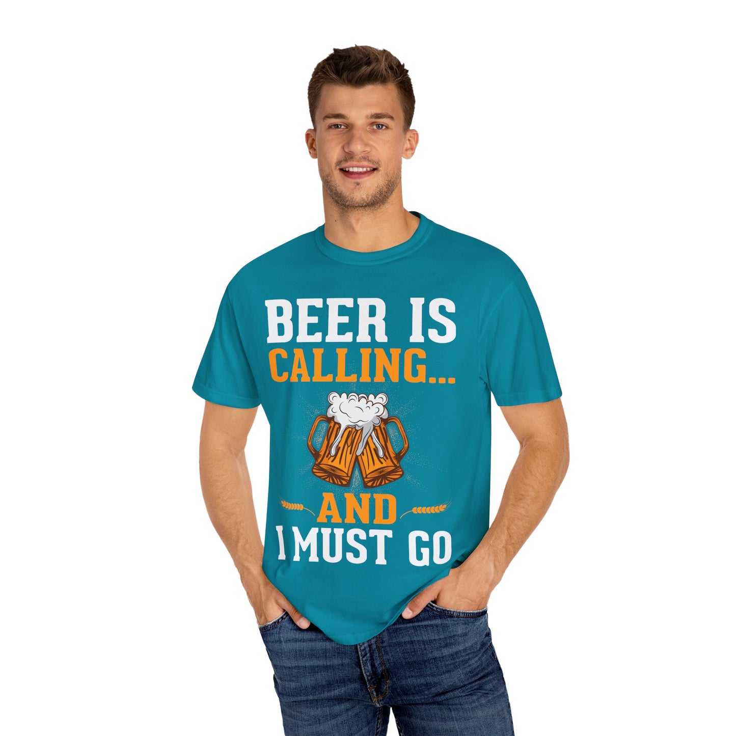 πΊ Beer Is Calling... And I Must Go β Funny Beer Lover Tee