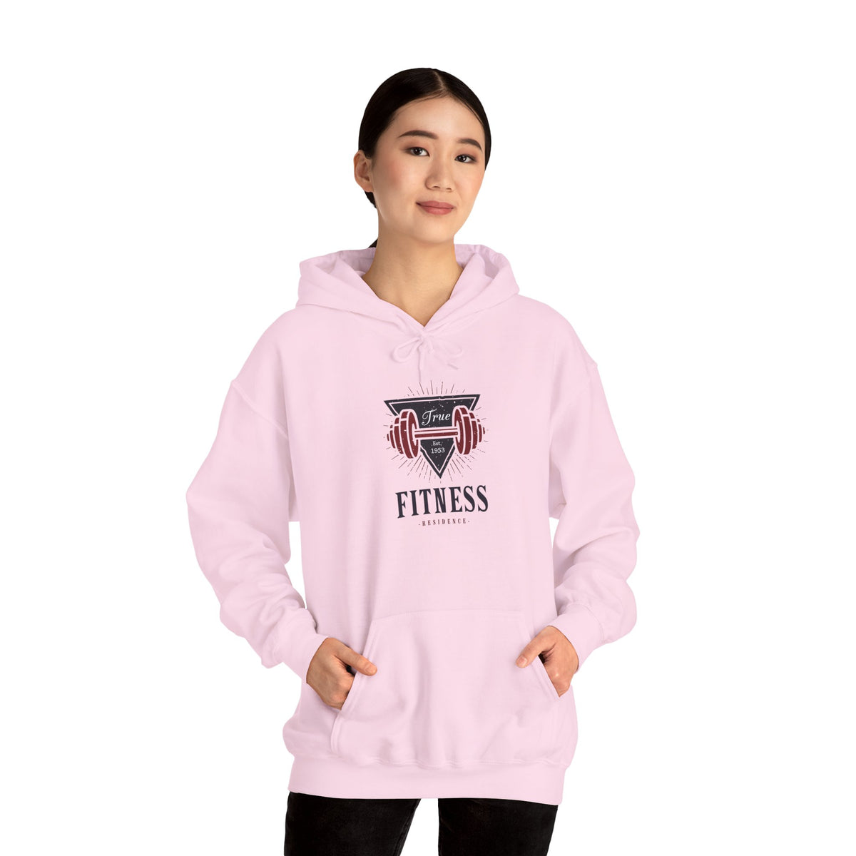 Vintage Fitness Heritage Hoodie - True Fitness Residence, Est 1953