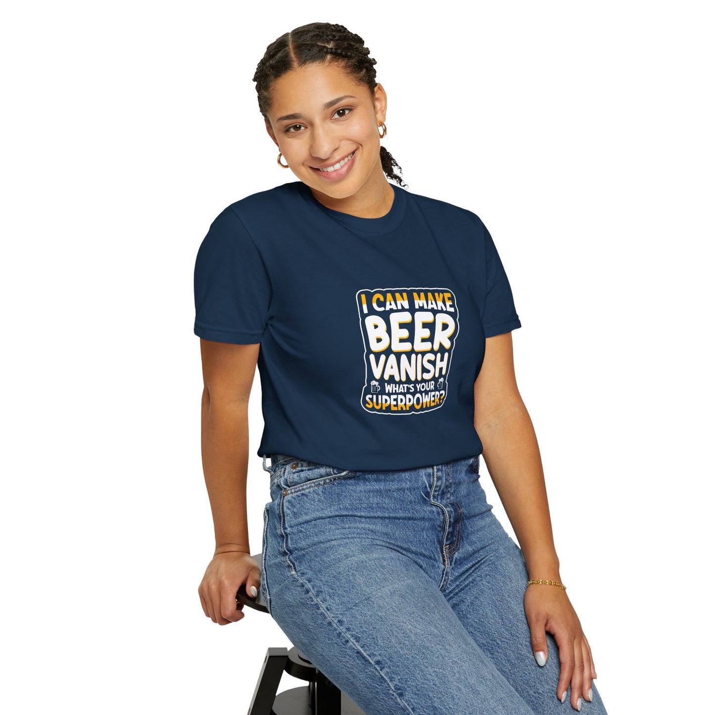 Beer Vanish Superpower T-Shirt – Funny Drinking Tee