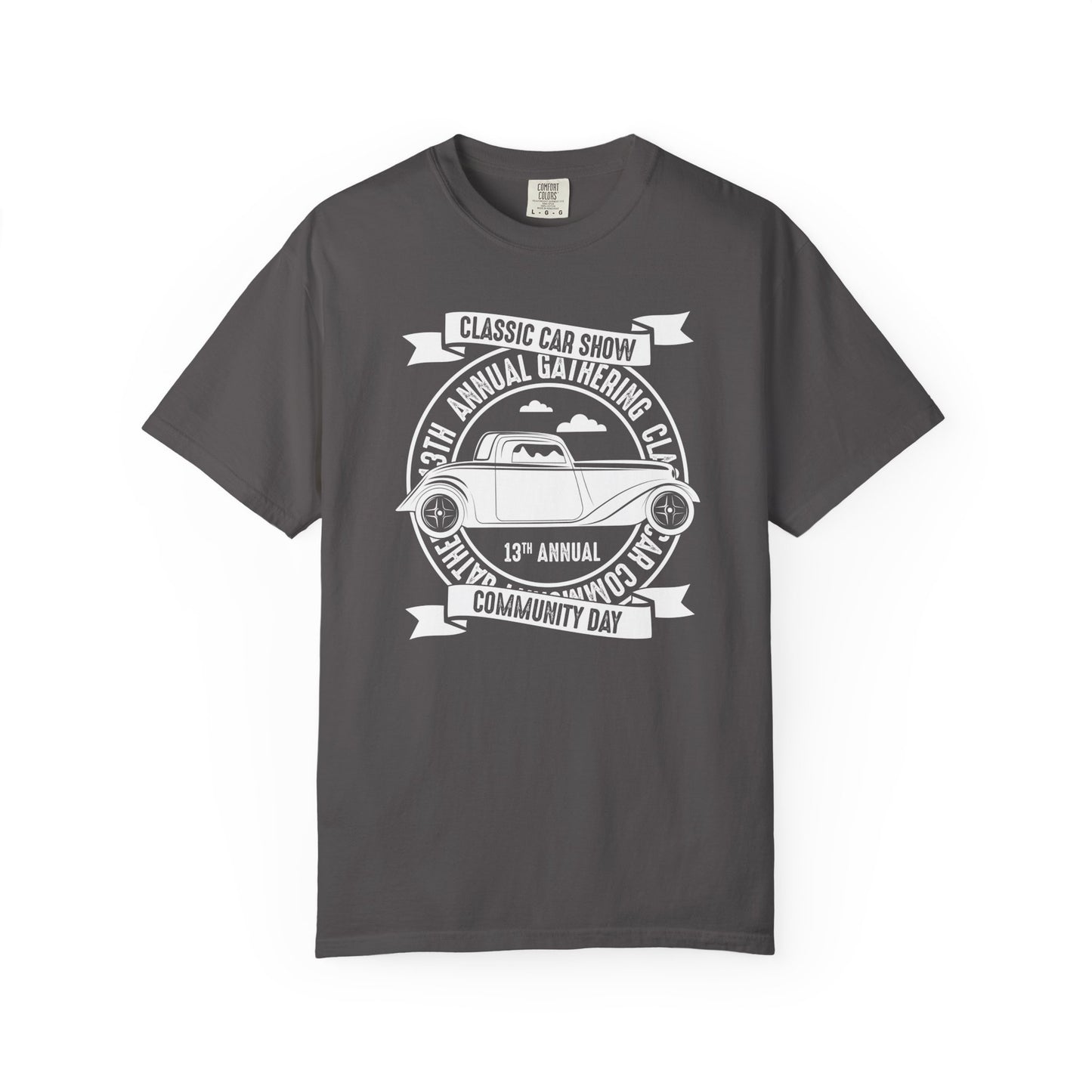 Classic Car Show T-Shirt, Vintage Auto Tee, Car Enthusiast Gift, Community Event Apparel, Father's Day Gift, Unisex Car Show Shirt