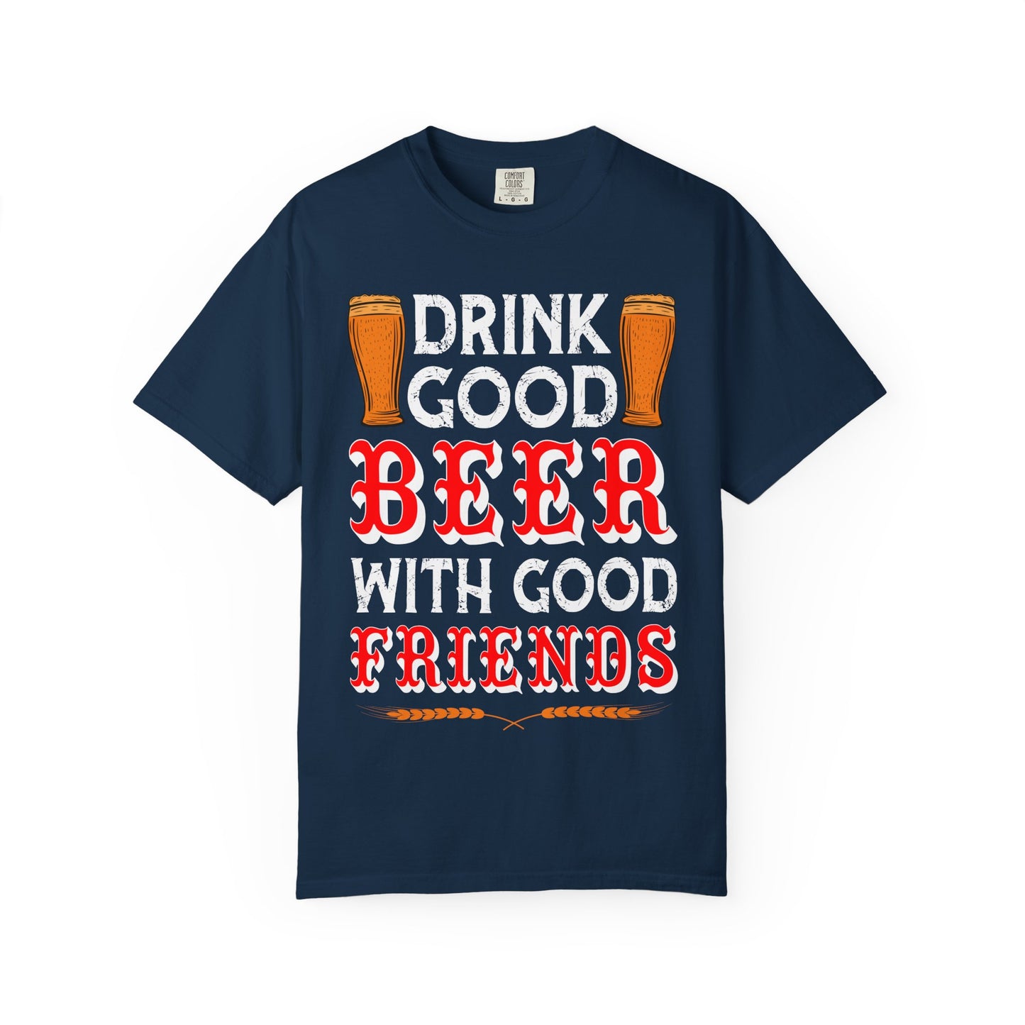 "Don’t Listen to Me or You’ll End Up Drunk" Funny Beer T-Shirt 🍻😂