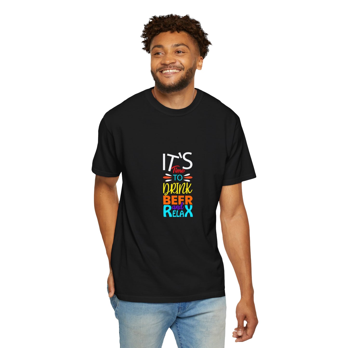 Drink Beer and Relax T-Shirt – It’s Time to Chill