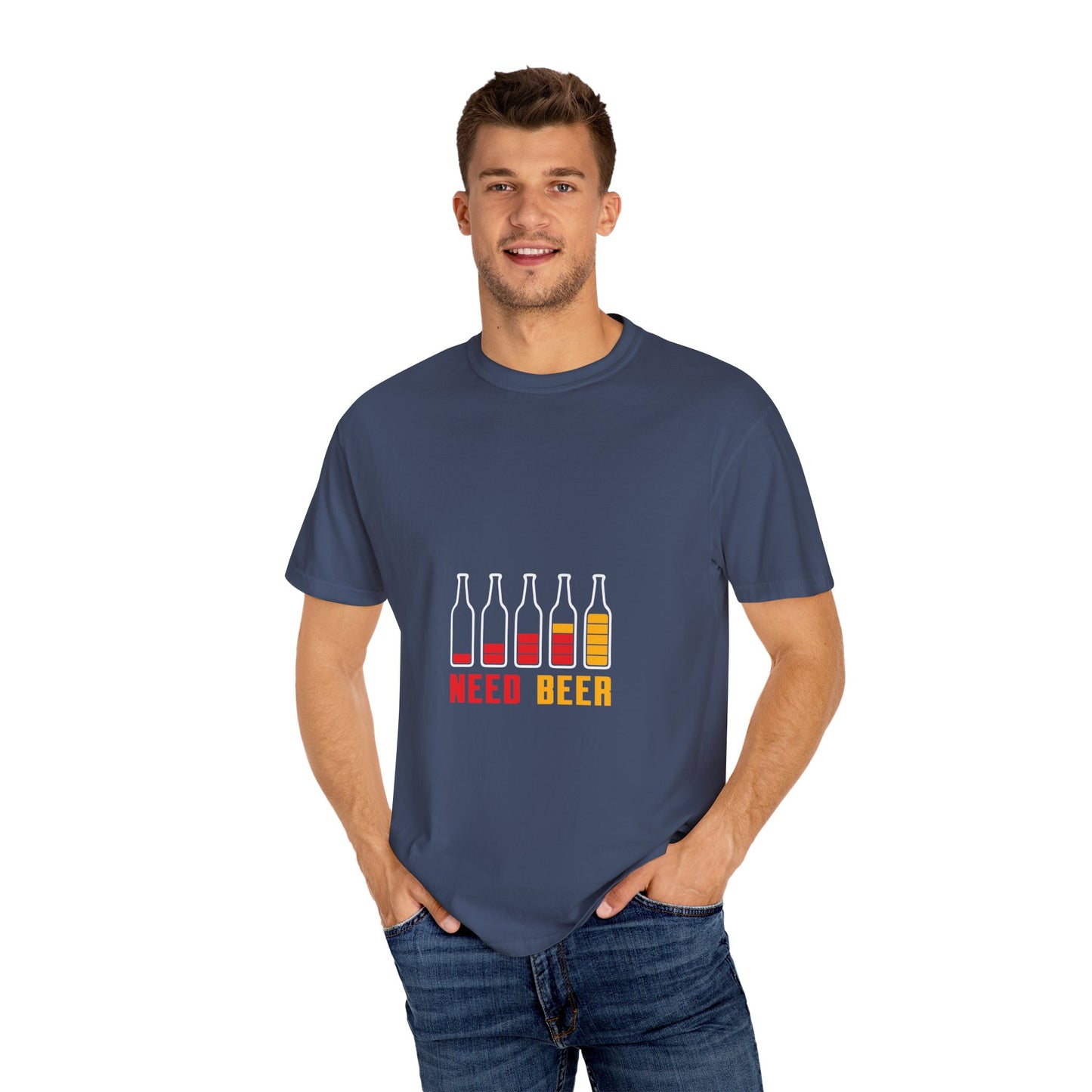Low Battery Beer T-Shirt – Need Beer Now!