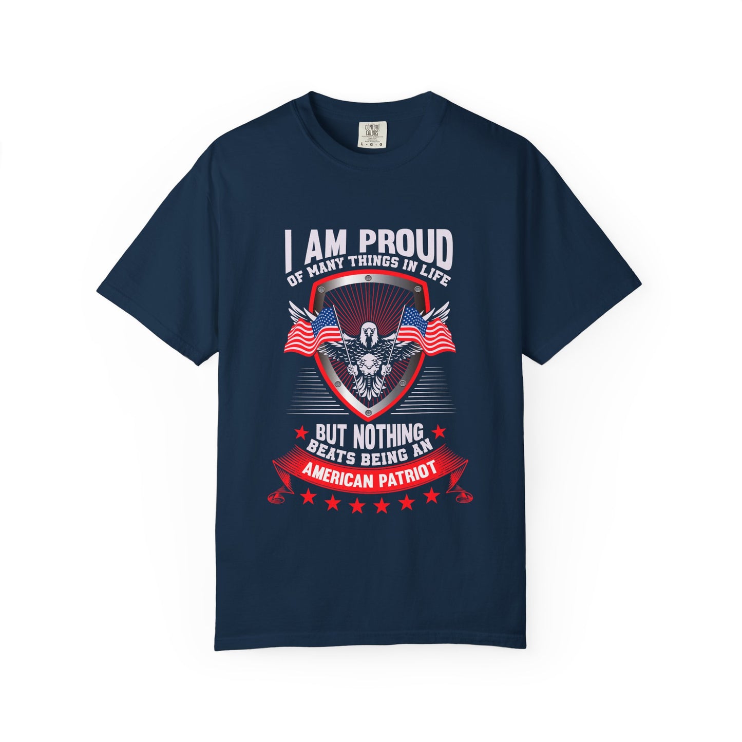 Patriotic Unisex T-Shirt - Proud American Tee, Gift for Patriots, Fourth of July Celebration, Independence Day, USA Pride