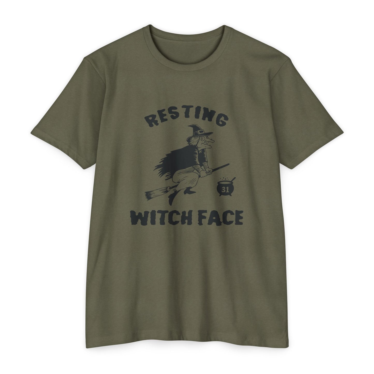 🧹😒🧙♀️Resting Witch Face – Grit or Treat Halloween Drop