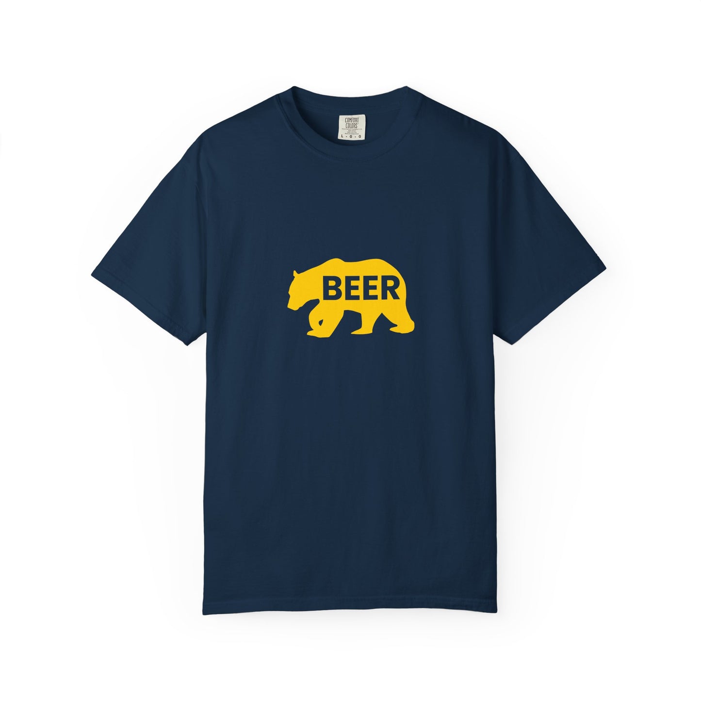 Beer Bear T-Shirt – Minimal Bold Statement