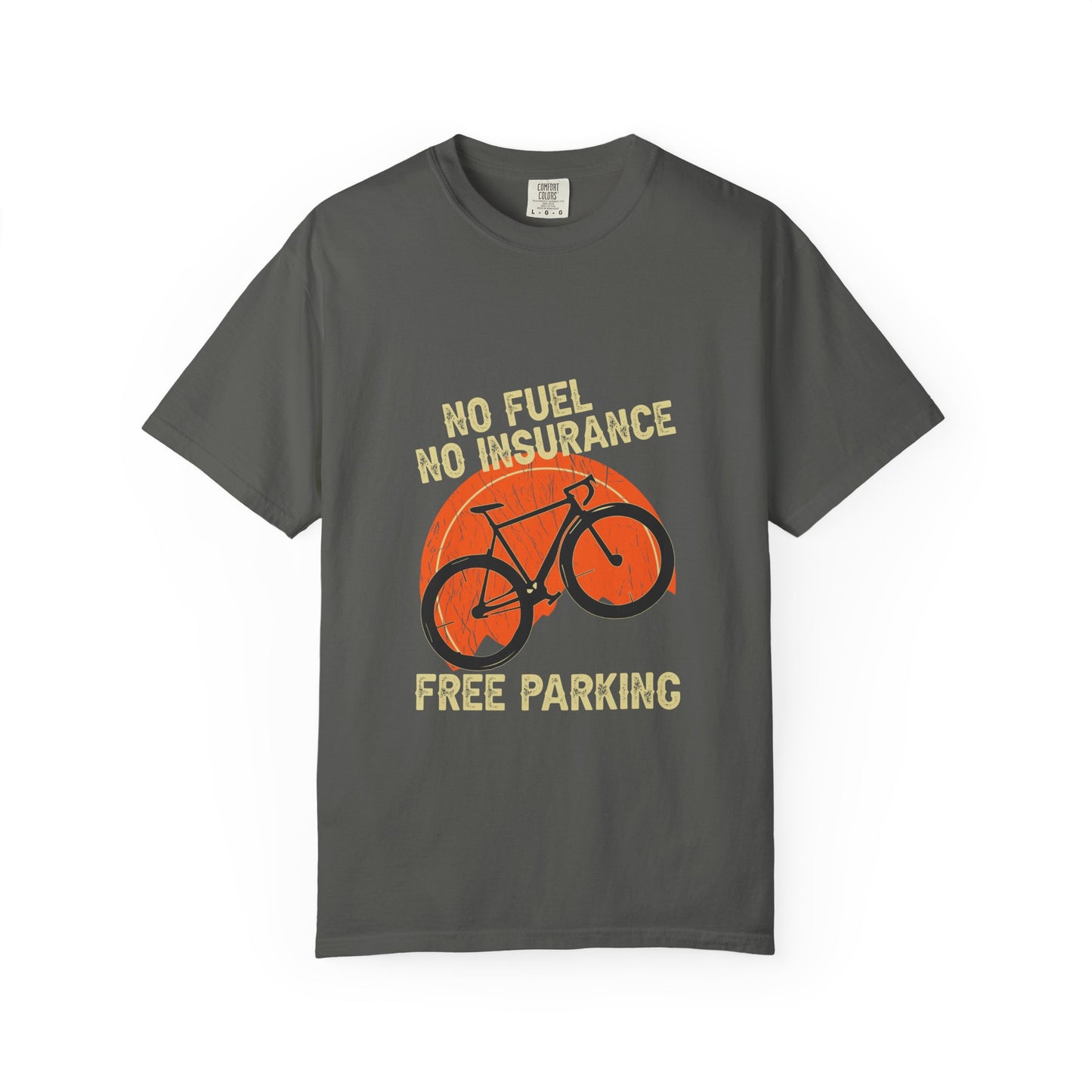 Bike Lover's Tee - Unisex Garment-Dyed T-shirt, Cycling Gift, Eco-Friendly Apparel, Casual Wear, Summer Fashion, Bike Enthusiast