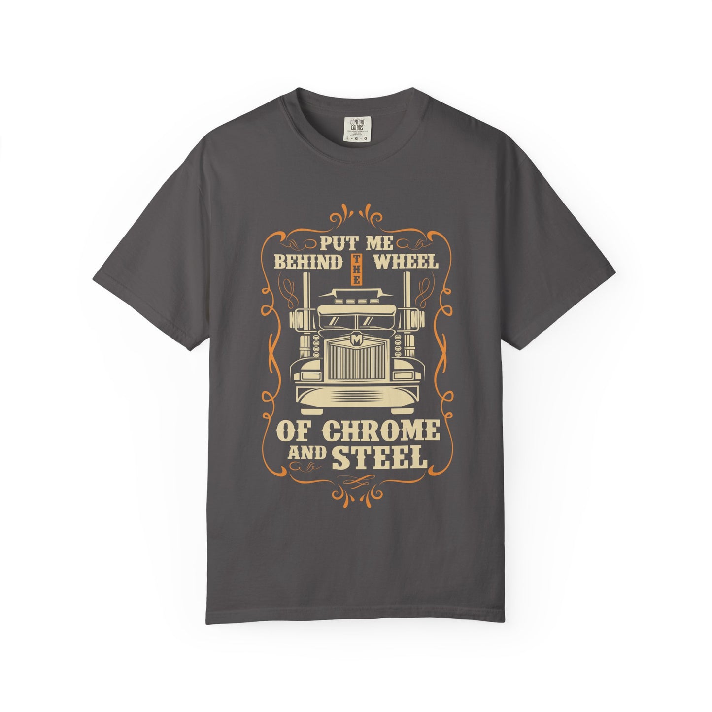 Chrome and Steel Unisex T-Shirt, Great for Car Lovers, Gift for Mechanics, Automotive Enthusiasts, Father's Day, Vintage Style Tee