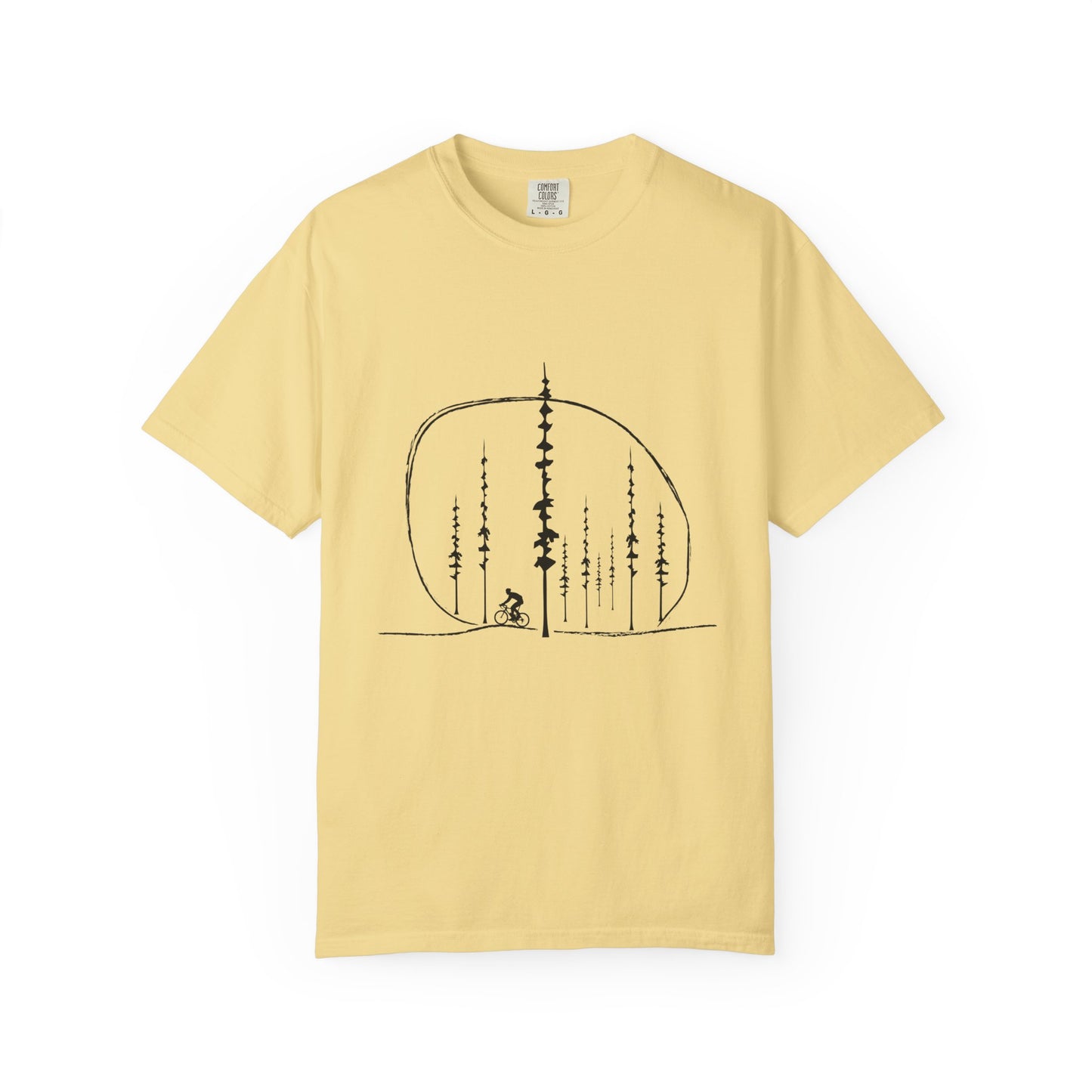 Nature-Inspired Unisex T-Shirt, Relaxed Fit Cotton Tee for Eco Lovers, Perfect for Casual Outings, Gift for Nature Lovers, Artistic Design