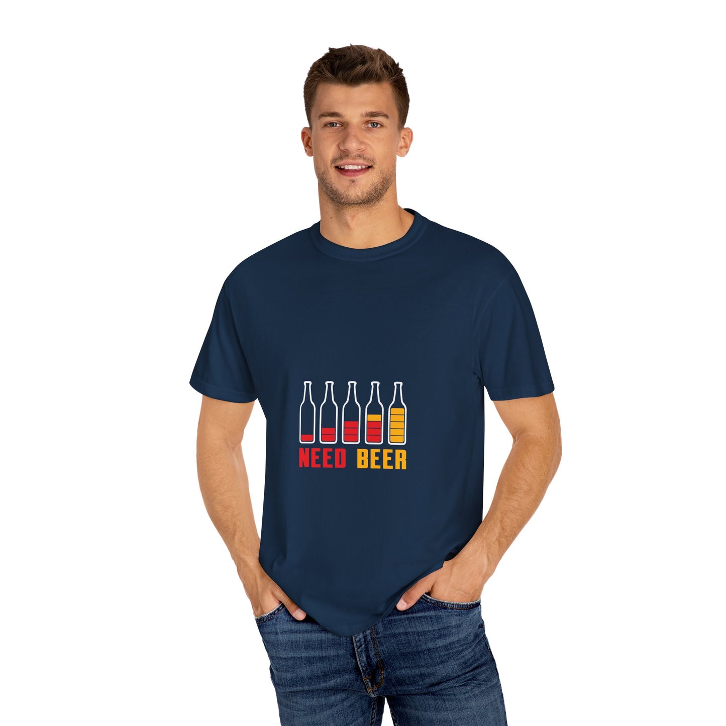 Low Battery Beer T-Shirt – Need Beer Now!
