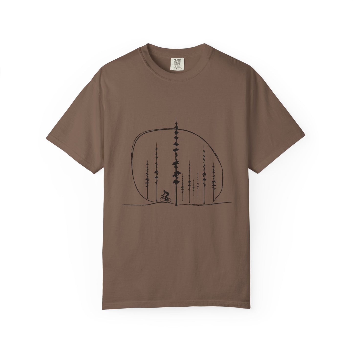 Nature-Inspired Unisex T-Shirt, Relaxed Fit Cotton Tee for Eco Lovers, Perfect for Casual Outings, Gift for Nature Lovers, Artistic Design