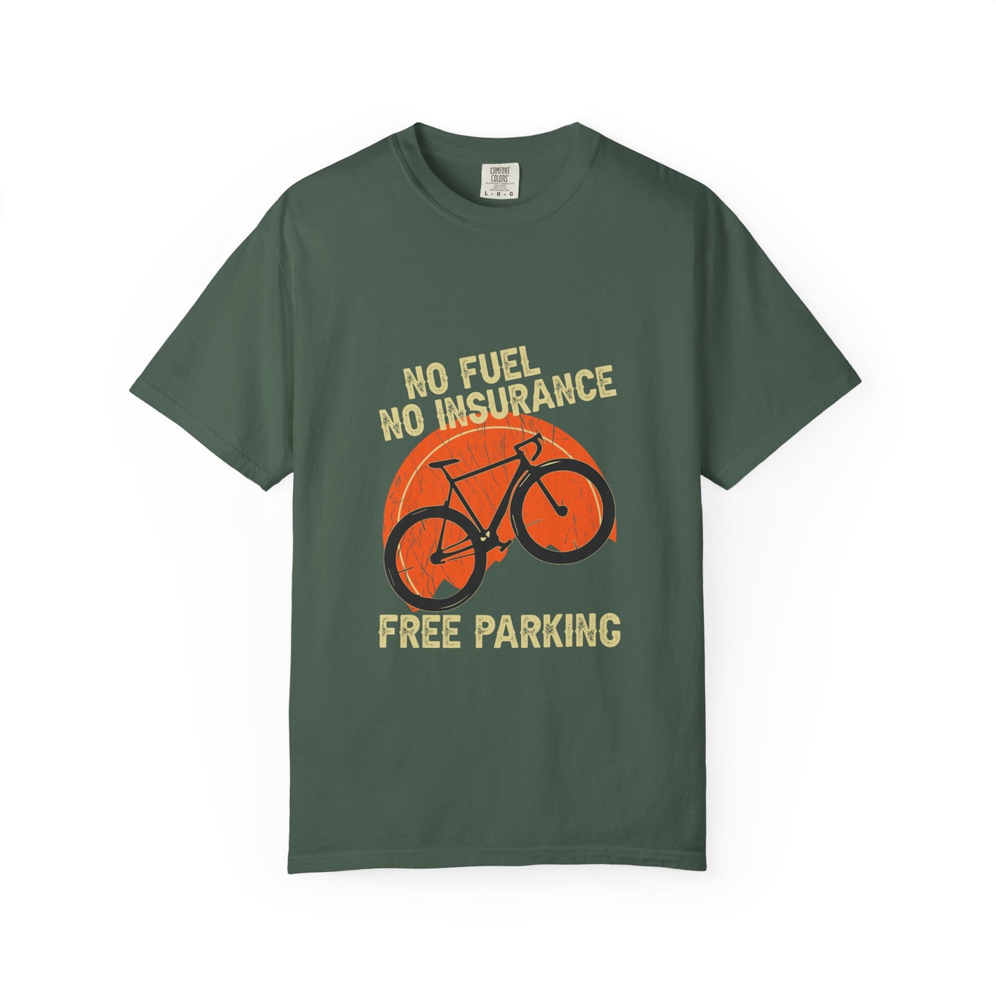 Bike Lover's Tee - Unisex Garment-Dyed T-shirt, Cycling Gift, Eco-Friendly Apparel, Casual Wear, Summer Fashion, Bike Enthusiast
