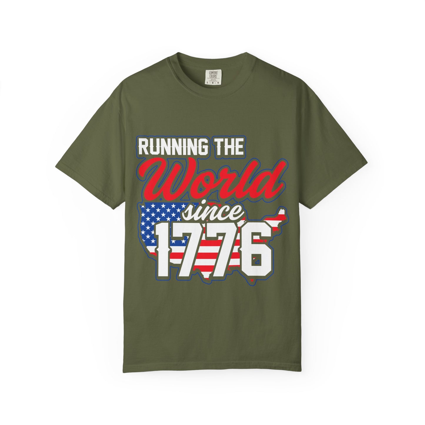 Patriotic Graphic Tee for Freedom Lovers, Fourth of July Shirt, Casual Summer Wear, USA Independence Day, Gift for Veterans