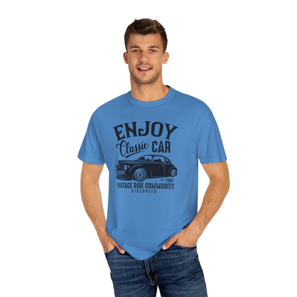 Vintage Car Enthusiast T-Shirt, Classic Auto Tee, Unisex Graphic Shirt, Perfect Gift for Car Lovers, Retro Style Apparel