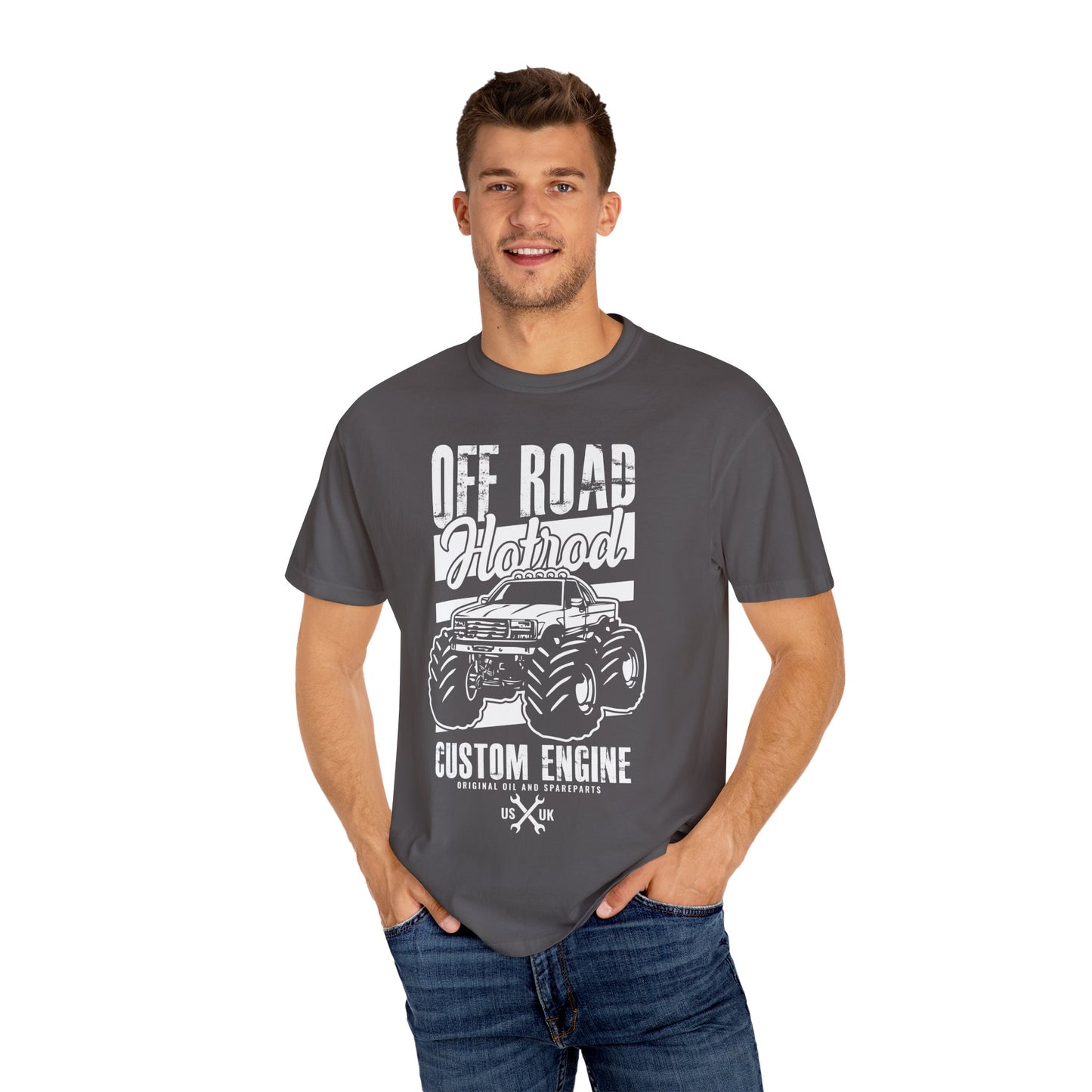 Off Road Hatrod T-Shirt, Custom Engine Tee, Gift for Car Lovers, Outdoor Adventure Shirt, Unisex T-Shirt for Enthusiasts