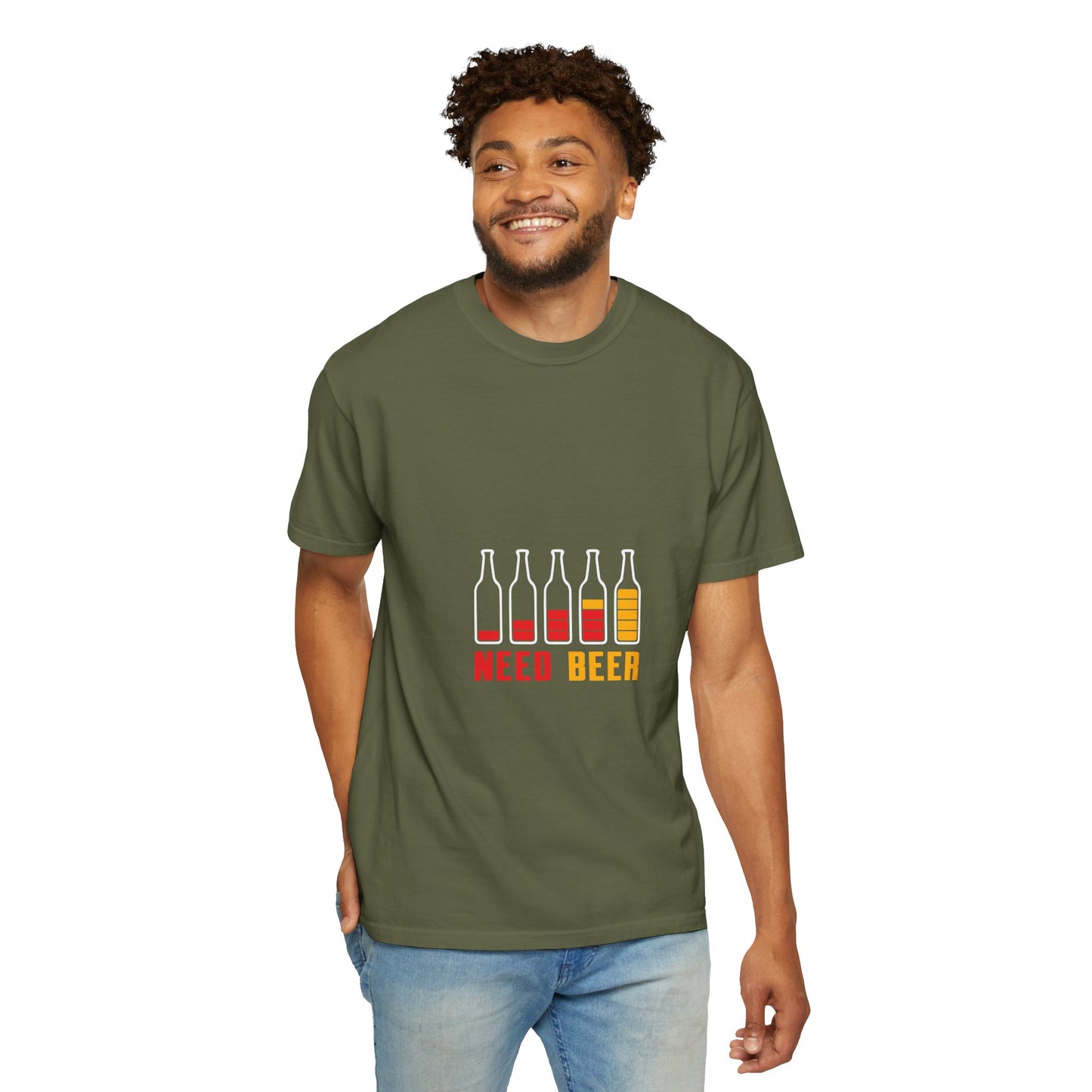 Low Battery Beer T-Shirt – Need Beer Now!