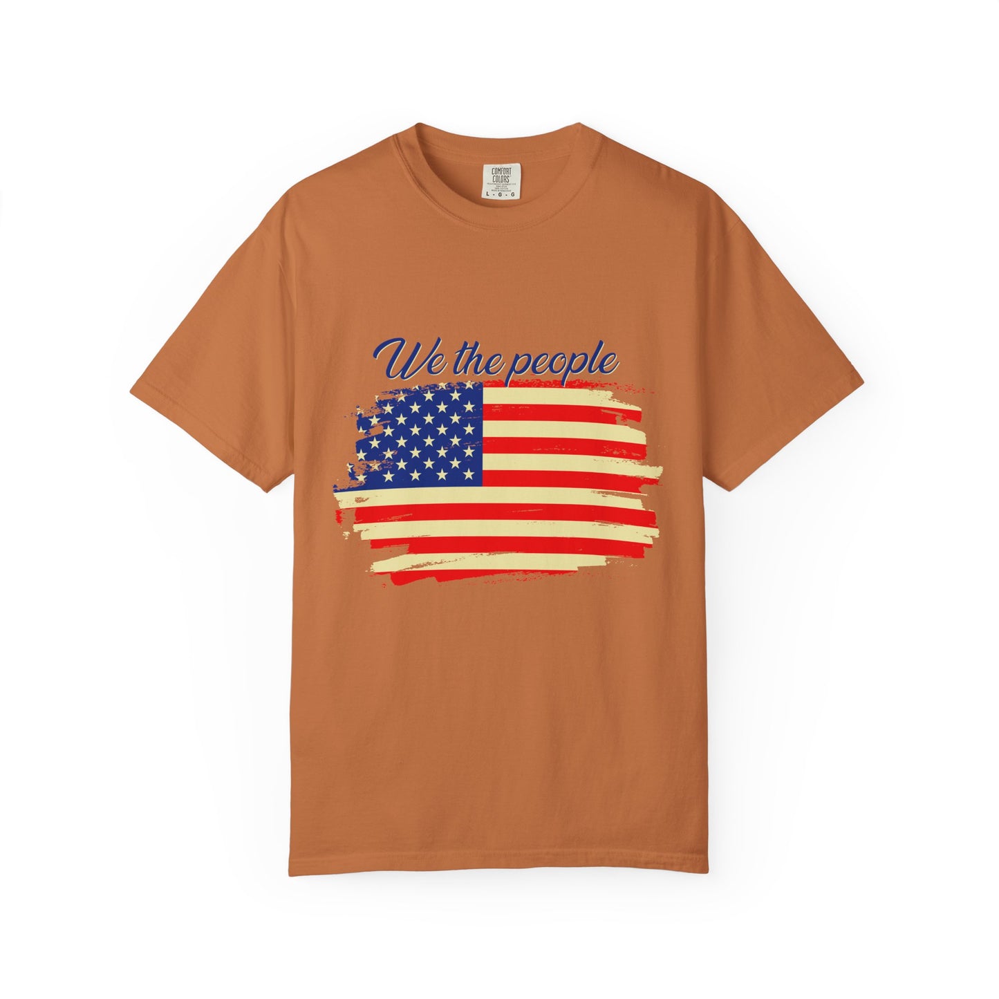 Patriotic Unisex T-shirt, We the People Shirt, American Flag Tee, Casual Everyday Wear, Gift for Independence Day
