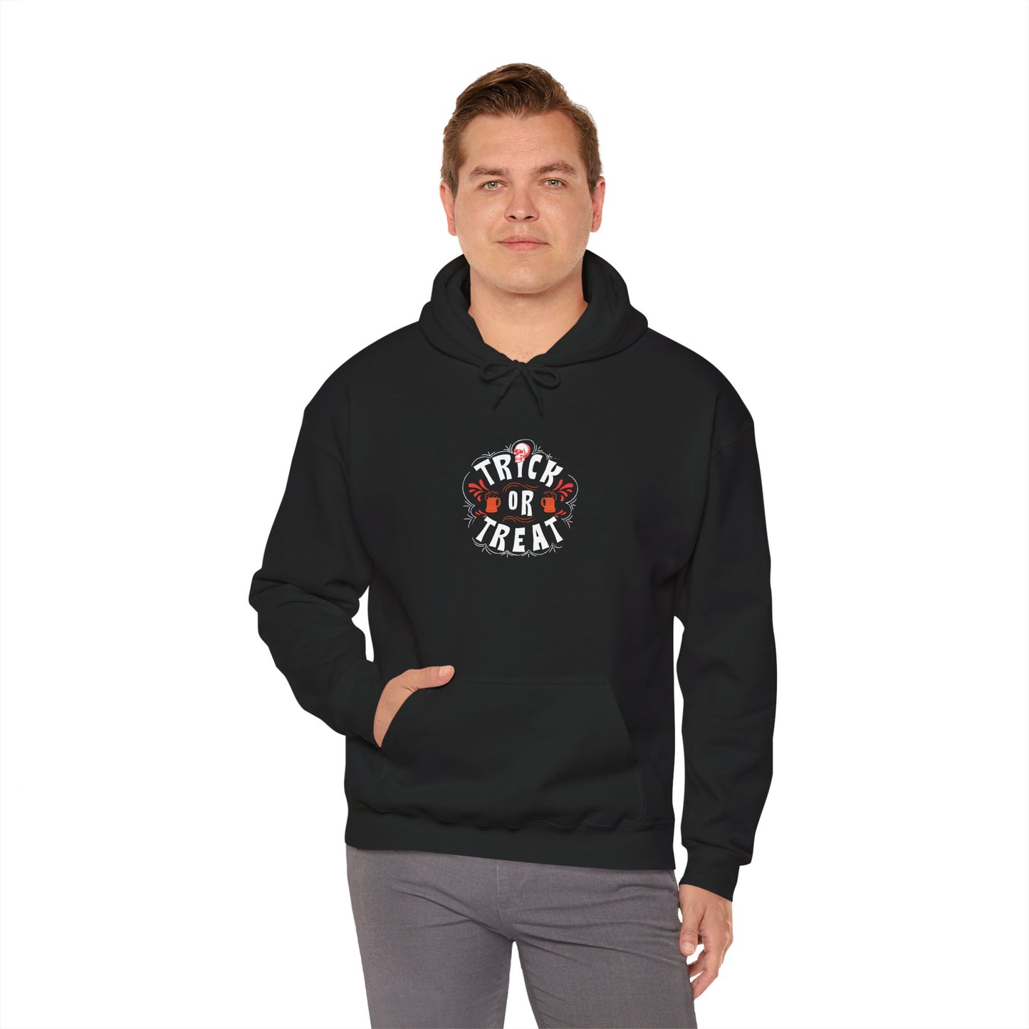 ๐บ Hoodie: Trick or Treat Skull & Pints