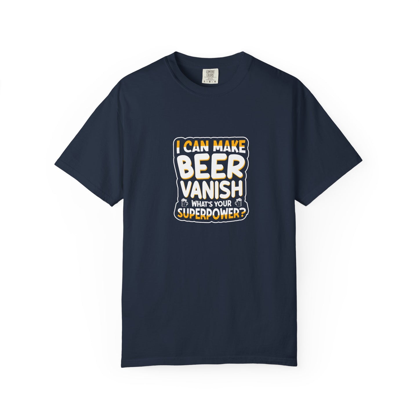 Beer Vanish Superpower T-Shirt – Funny Drinking Tee