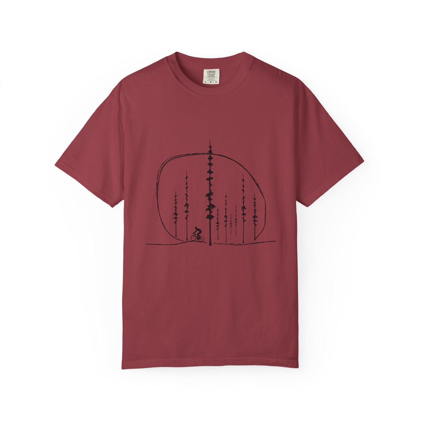 Nature-Inspired Unisex T-Shirt, Relaxed Fit Cotton Tee for Eco Lovers, Perfect for Casual Outings, Gift for Nature Lovers, Artistic Design