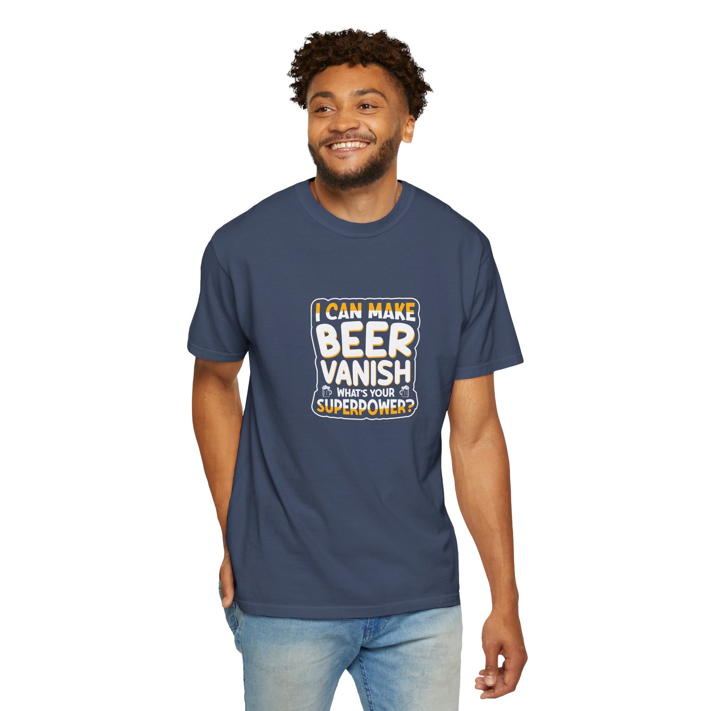 Beer Vanish Superpower T-Shirt – Funny Drinking Tee