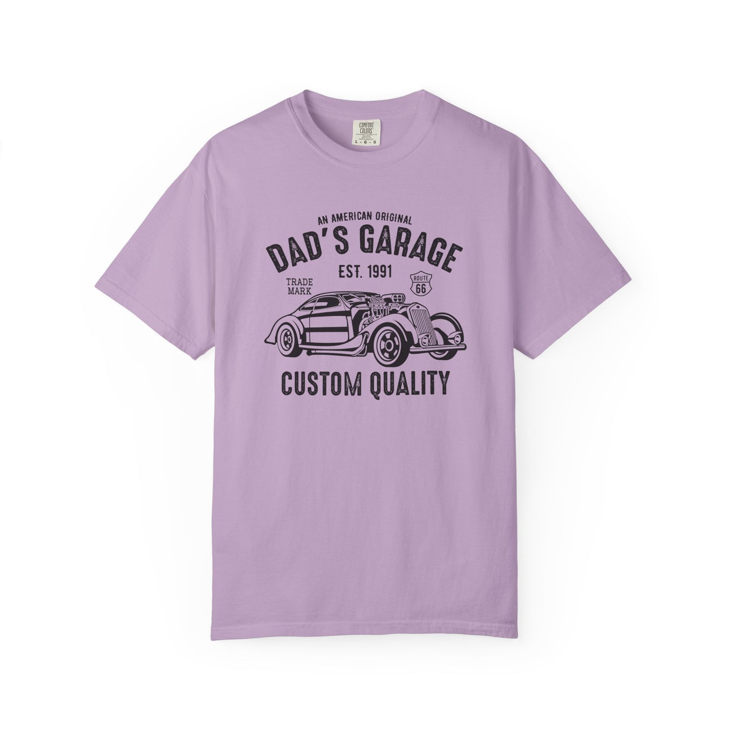 Vintage Dad's Garage T-Shirt, Gift for Car Enthusiasts, Father's Day Tee, Unisex Graphic Tee, Custom Quality Shirt, Casual Wear