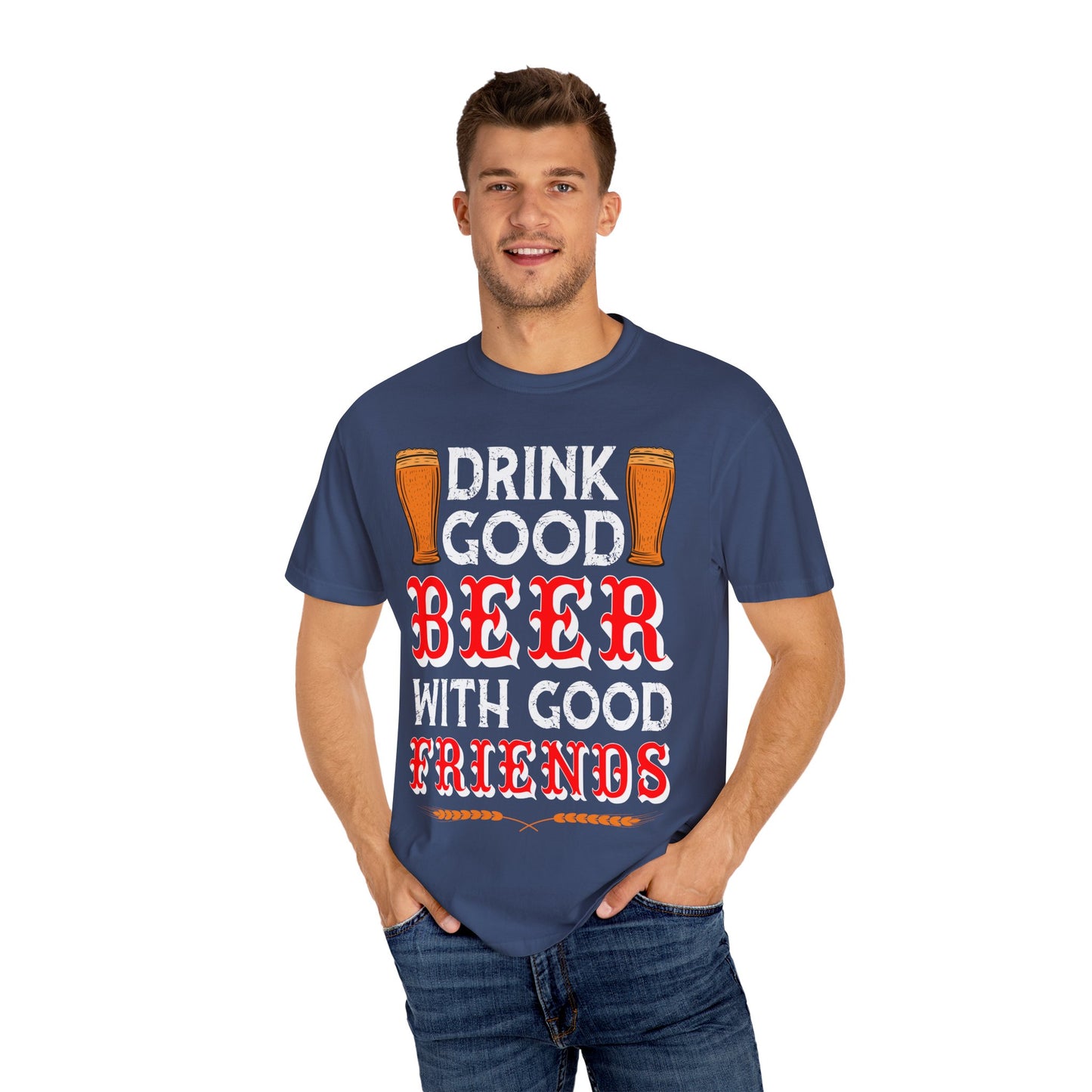 "Don’t Listen to Me or You’ll End Up Drunk" Funny Beer T-Shirt 🍻😂