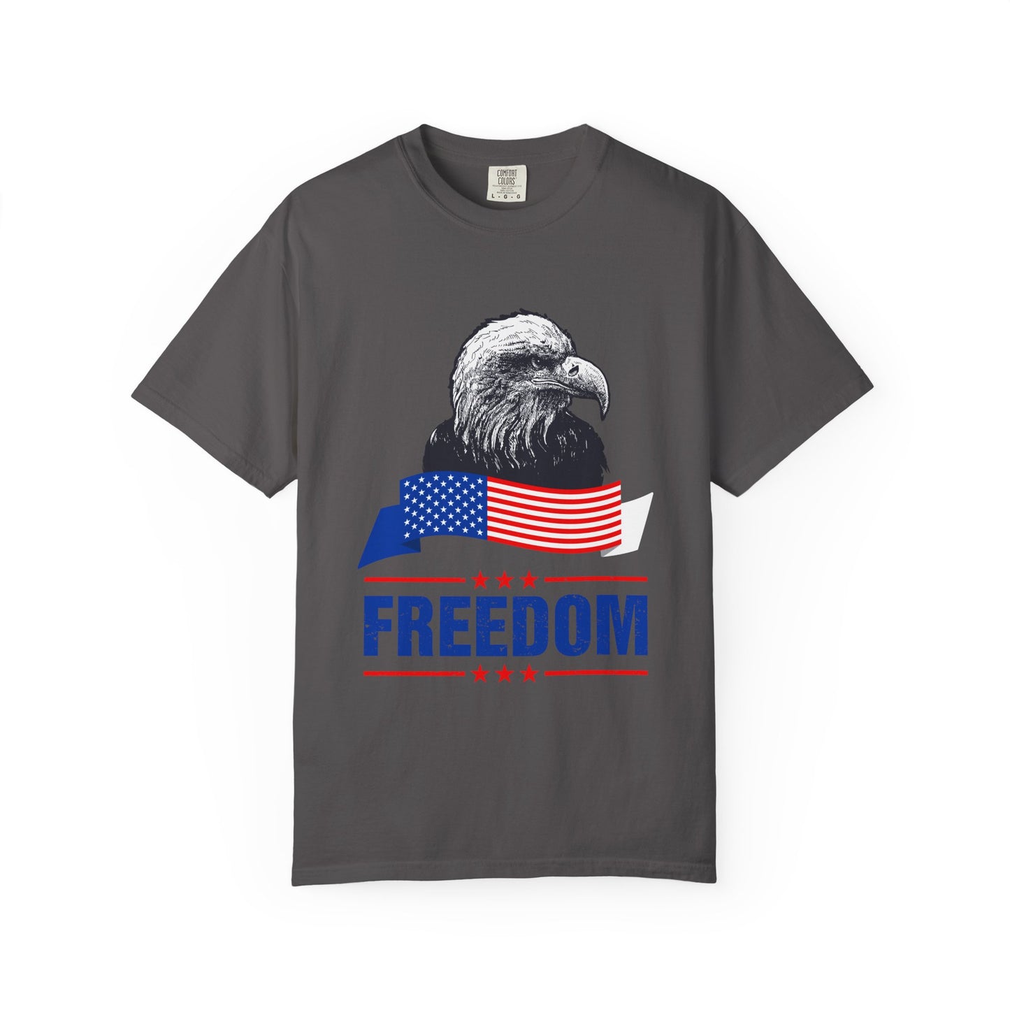 Freedom Eagle T-Shirt, Patriotic T-Shirt, Unisex Tee, Eagle Shirt, Gift for Independence Day, USA T-Shirt