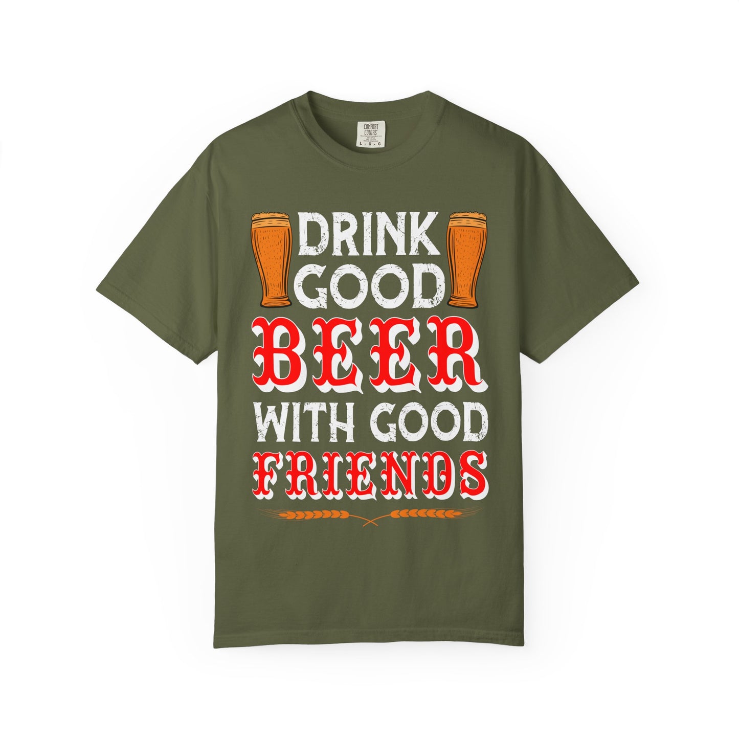 "Don’t Listen to Me or You’ll End Up Drunk" Funny Beer T-Shirt 🍻😂