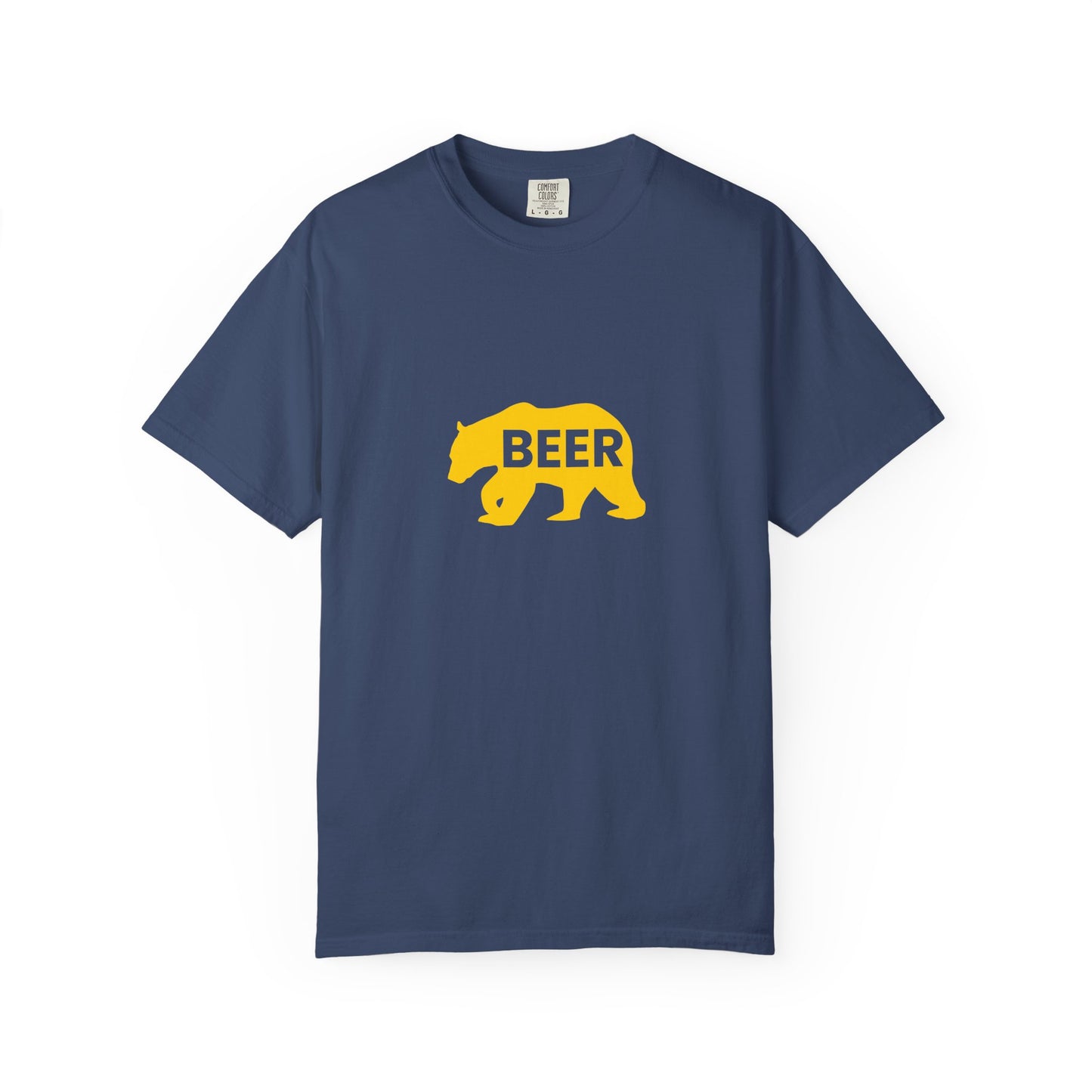 Beer Bear T-Shirt – Minimal Bold Statement