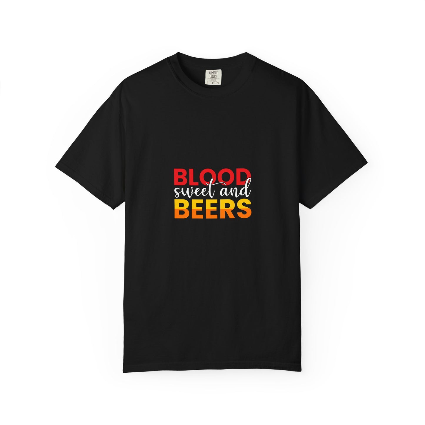 Blood Sweat and Beers T-Shirt – Work Hard, Chill Harder