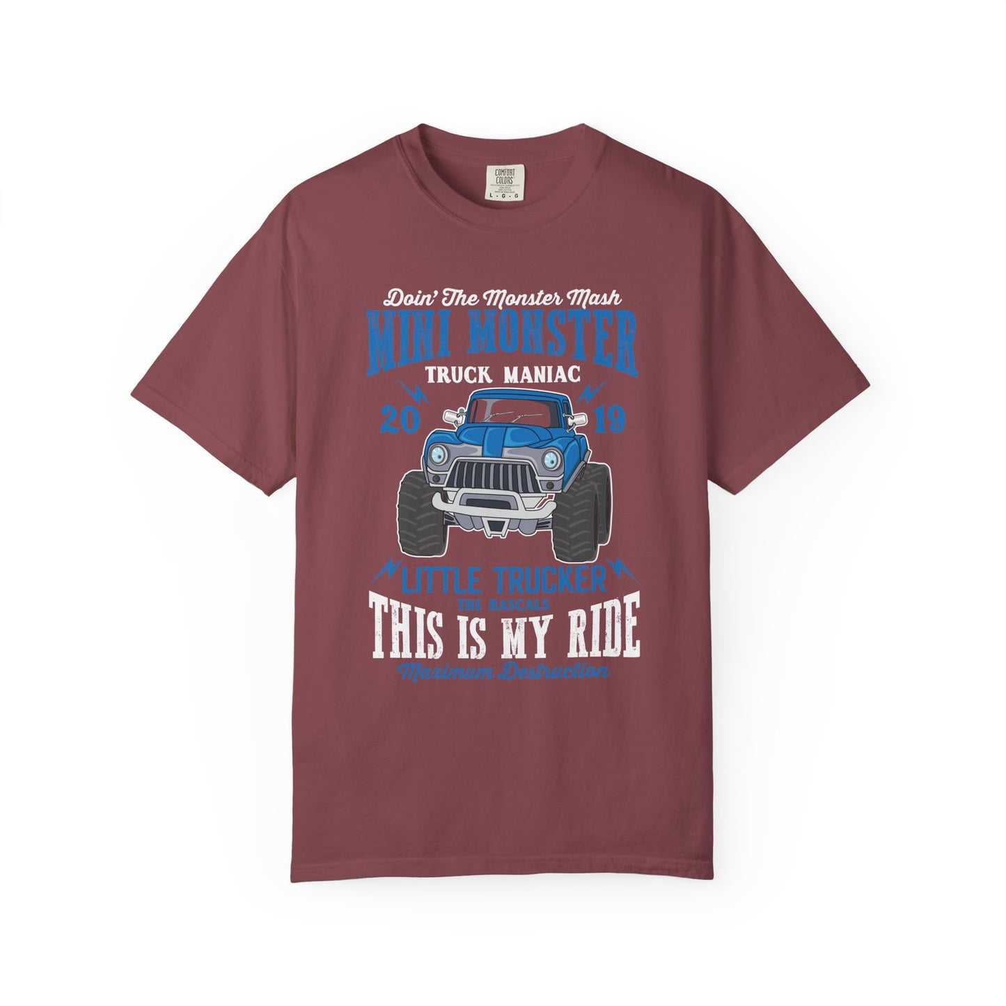 Monster Truck Lover T-Shirt, Gift for Truck Enthusiasts, Unisex Graphic Tee, Kids & Adults, Perfect for Birthdays & Celebrations
