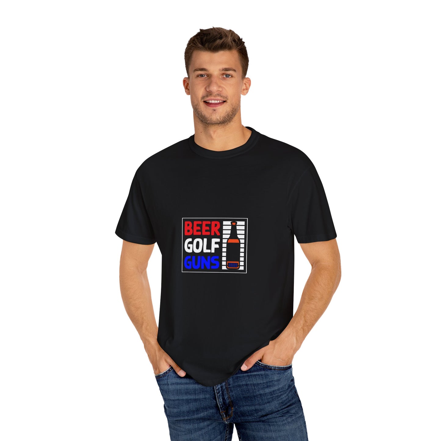 Beer, Golf & Guns T-Shirt – American Priorities