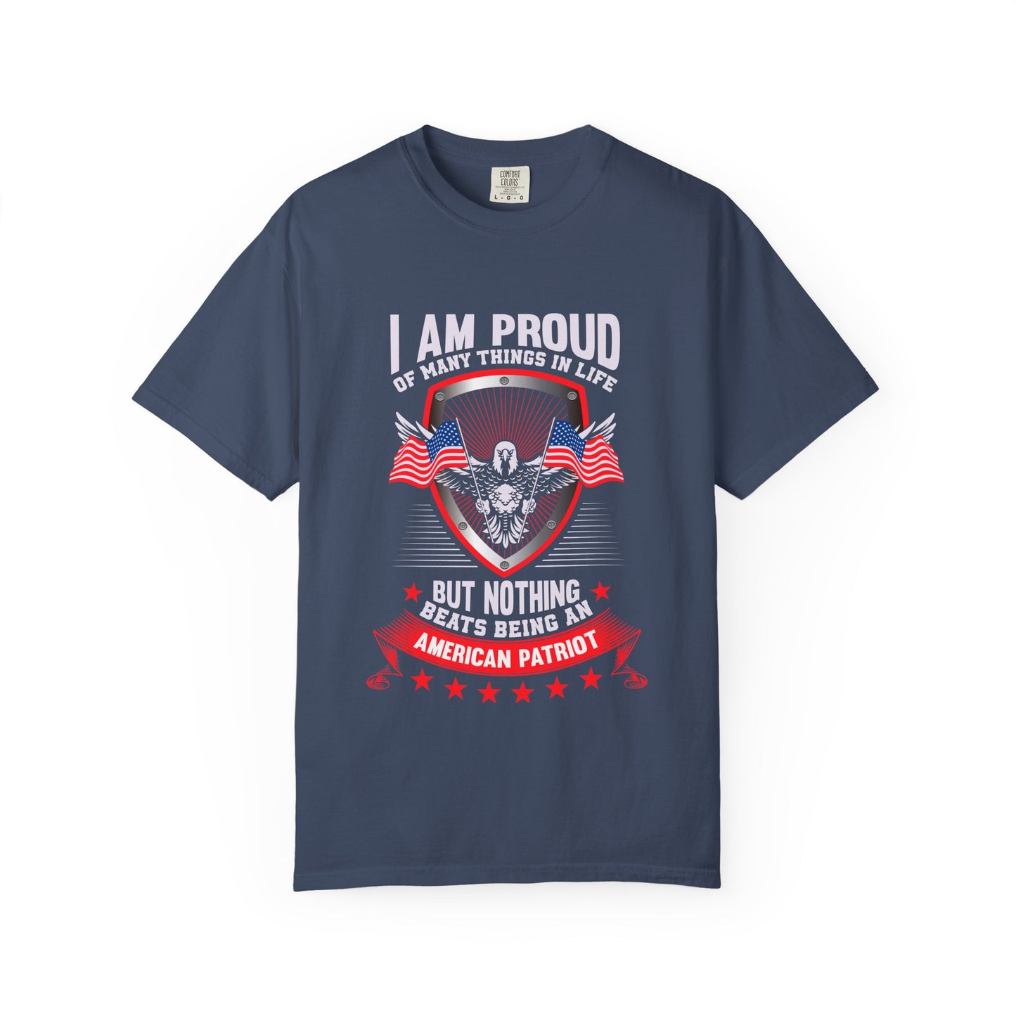 Patriotic Unisex T-Shirt - Proud American Tee, Gift for Patriots, Fourth of July Celebration, Independence Day, USA Pride