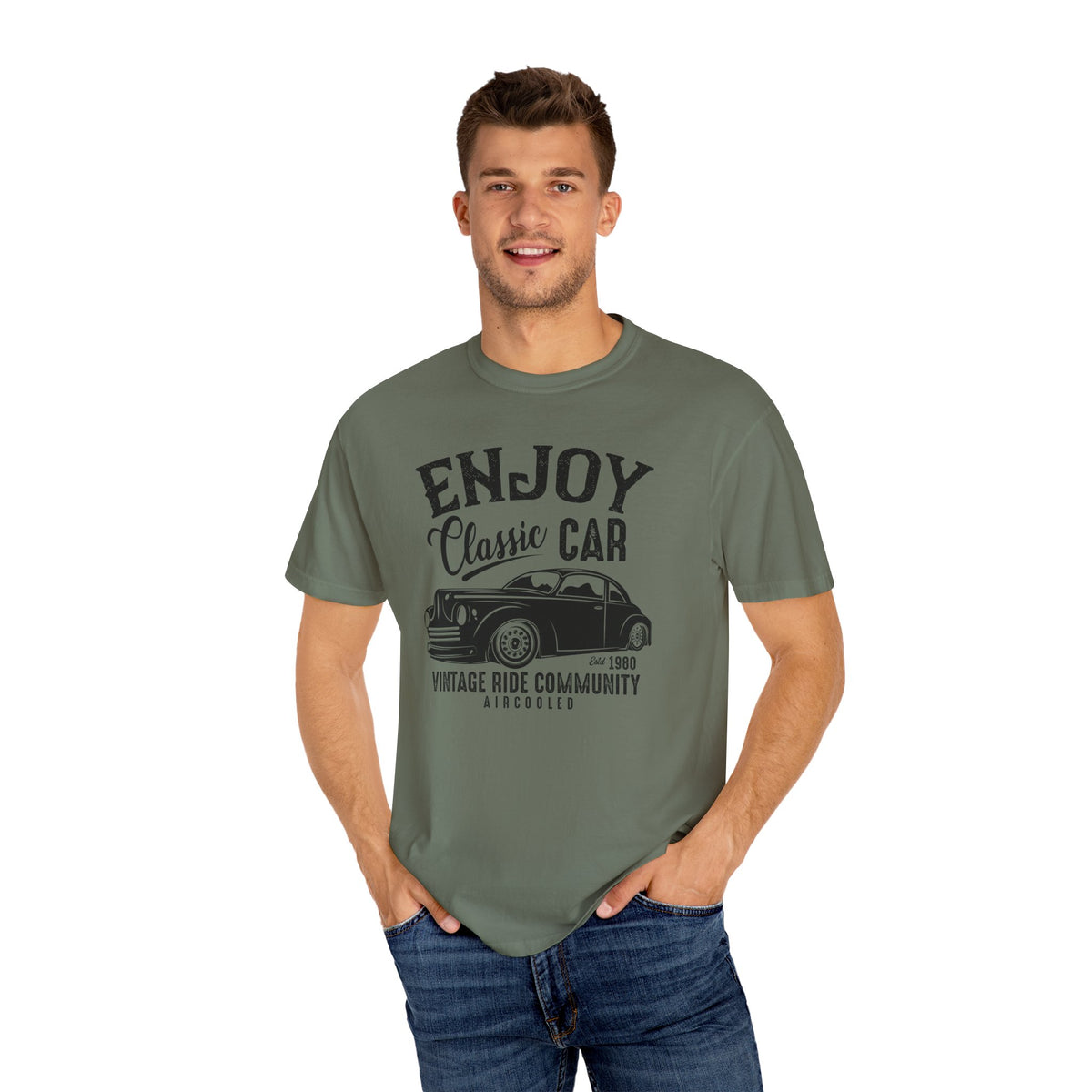 Vintage Car Enthusiast T-Shirt, Classic Auto Tee, Unisex Graphic Shirt, Perfect Gift for Car Lovers, Retro Style Apparel