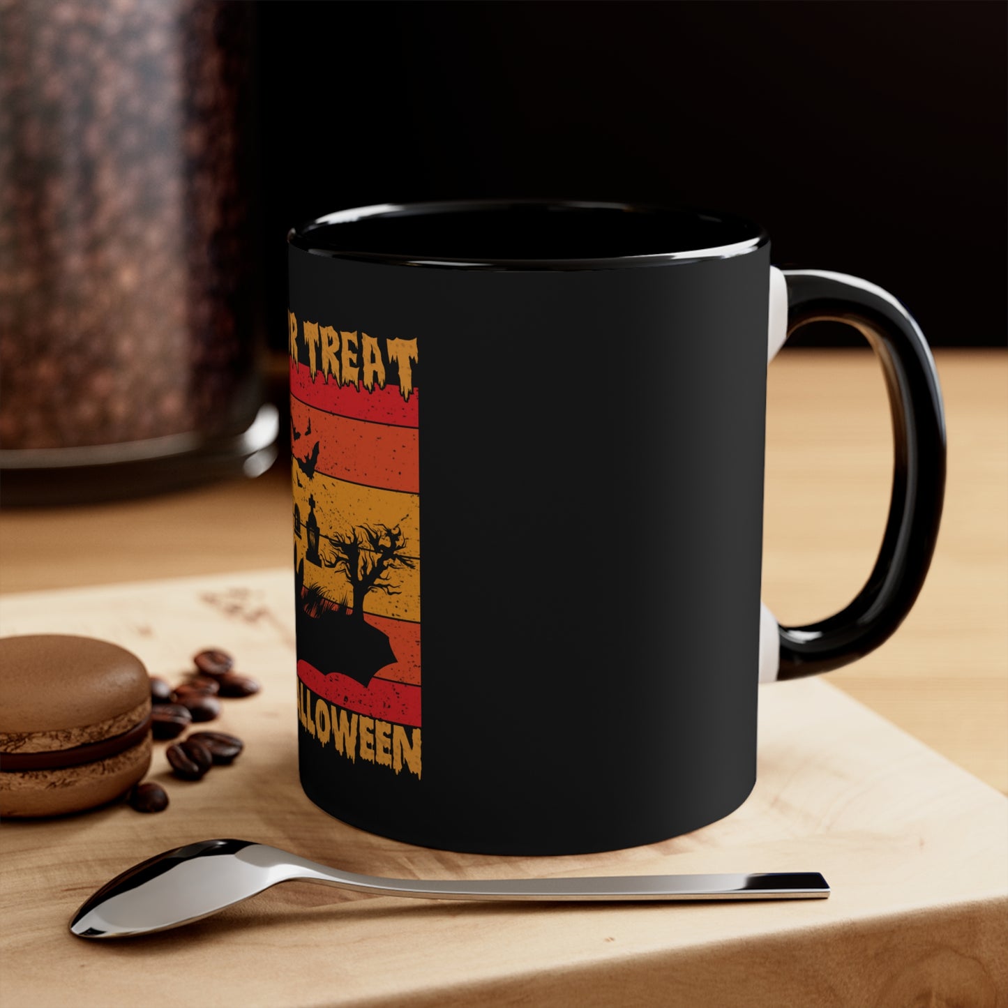☕ Mug: Trick or Treat Retro Sunset