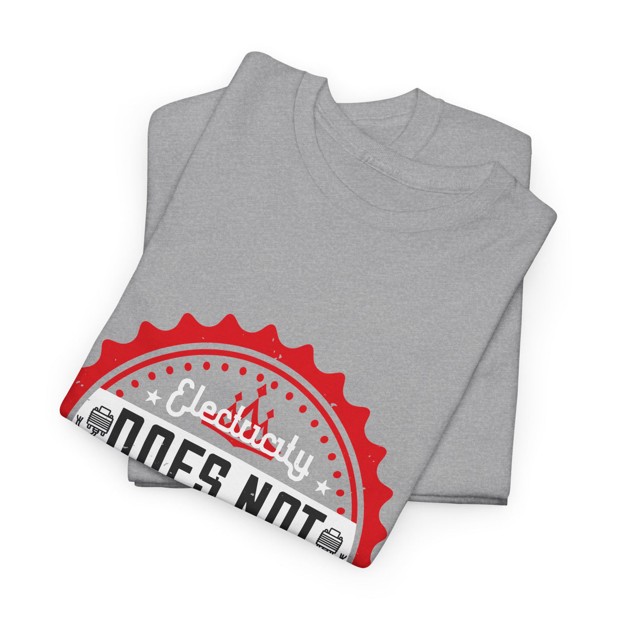 Electricity Does Not Centralize, But Decentralizes T-Shirt – Electrician Humor Tee