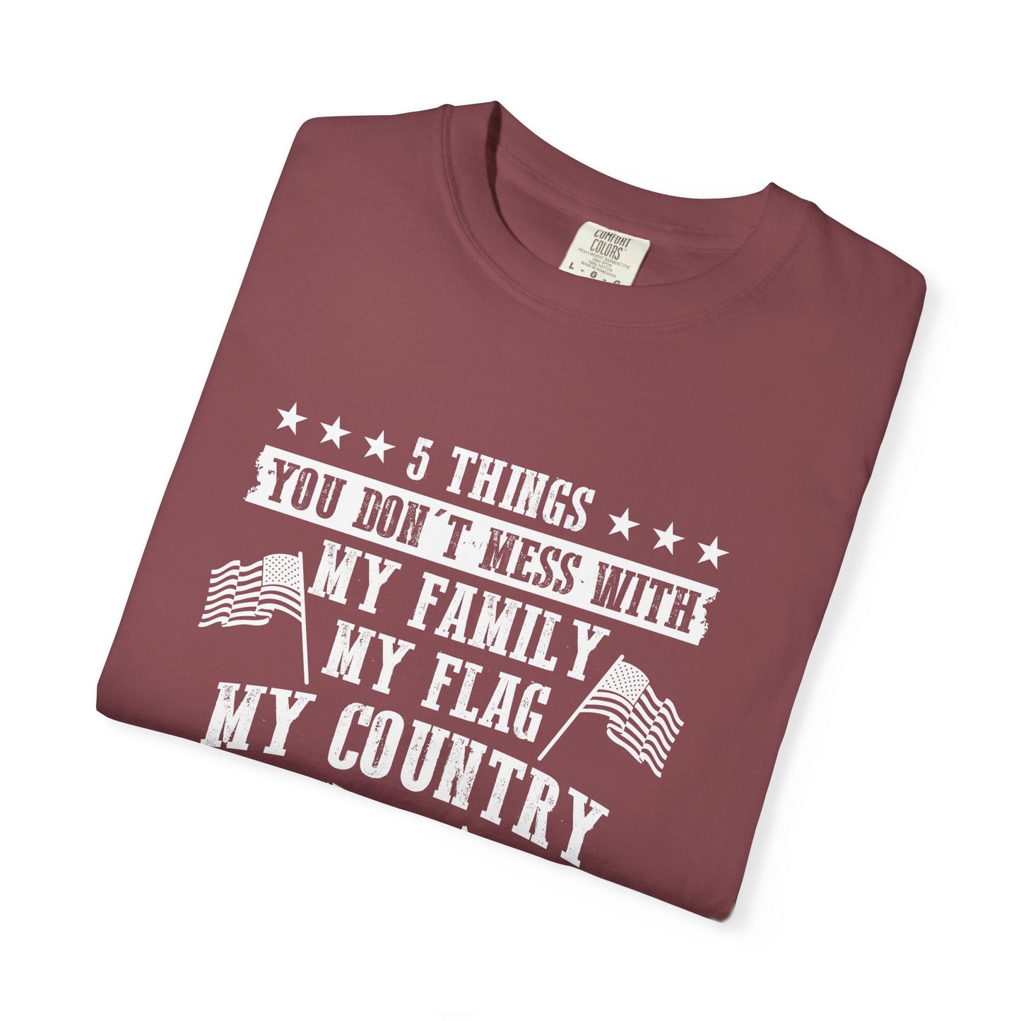 Patriotic Unisex T-Shirt, Family Rights Shirt, Gun Rights Tee, Independence Day Gift, 4th of July Apparel, American Flag Shirt
