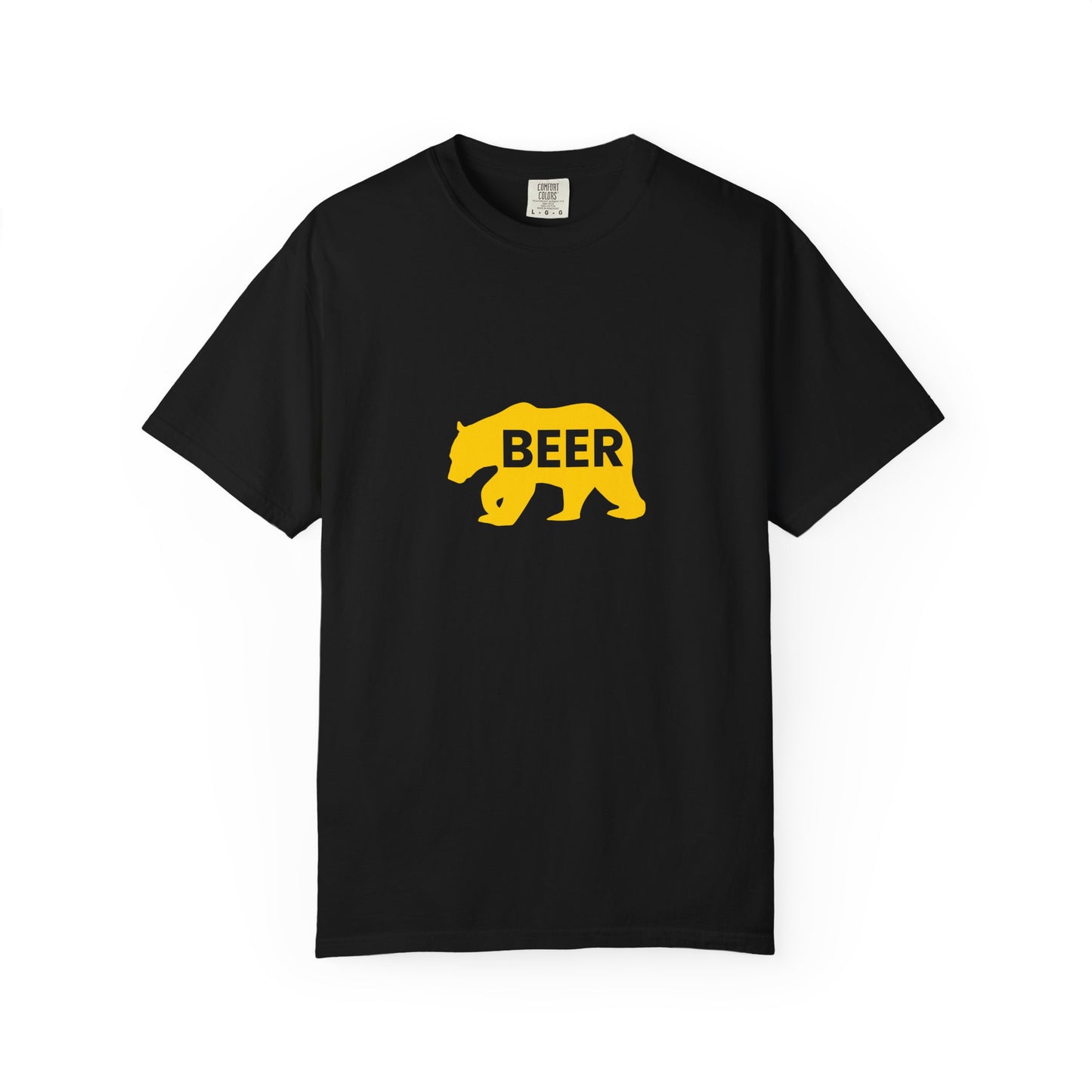 Beer Bear T-Shirt – Minimal Bold Statement