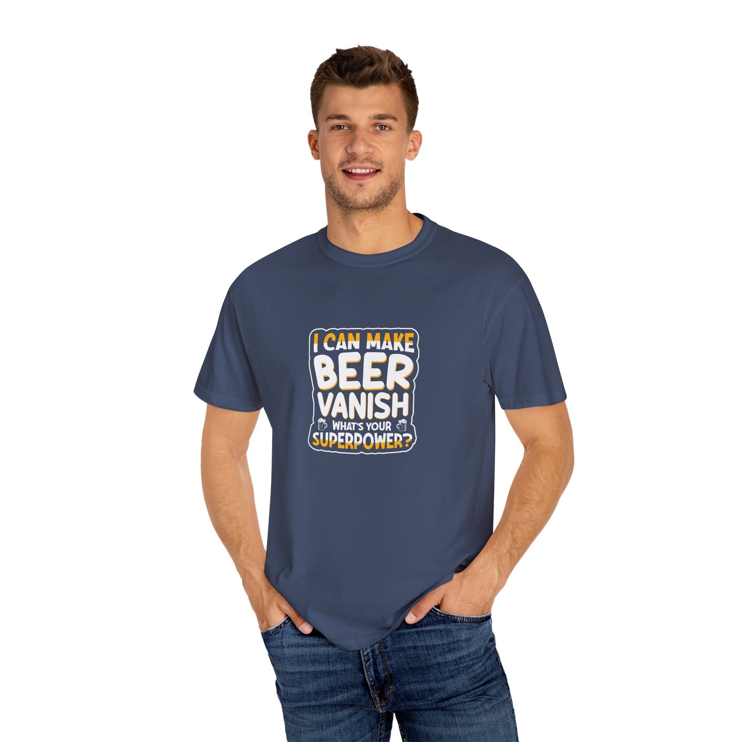 Beer Vanish Superpower T-Shirt – Funny Drinking Tee
