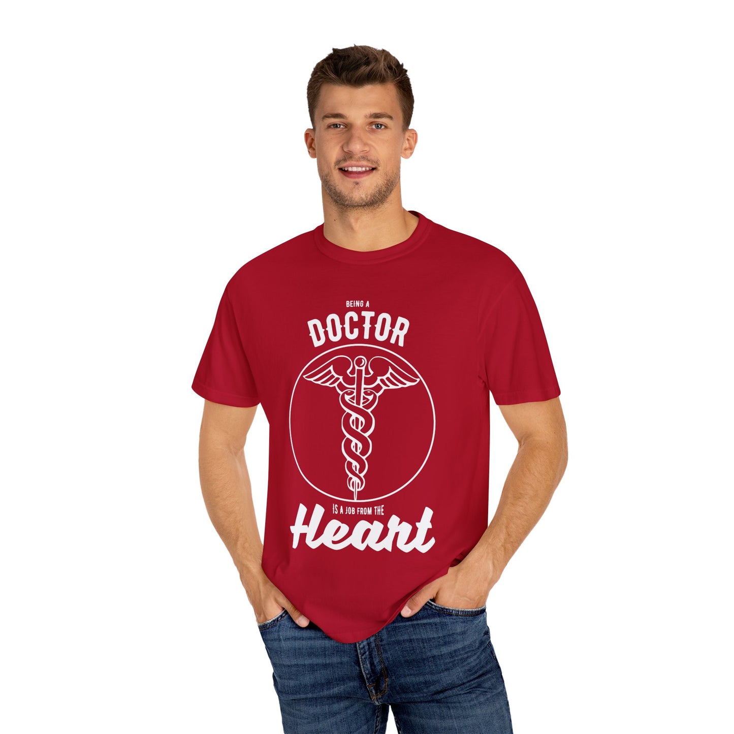 Doctor Heart T-shirt, Unisex Tee, Gift for Medical Professionals, Healthcare Apparel, Unique Doctor Shirt, Casual Wear
