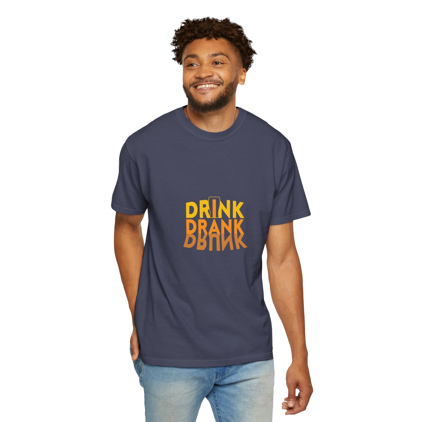 Drink Drank T-Shirt – Minimalist Beer Design