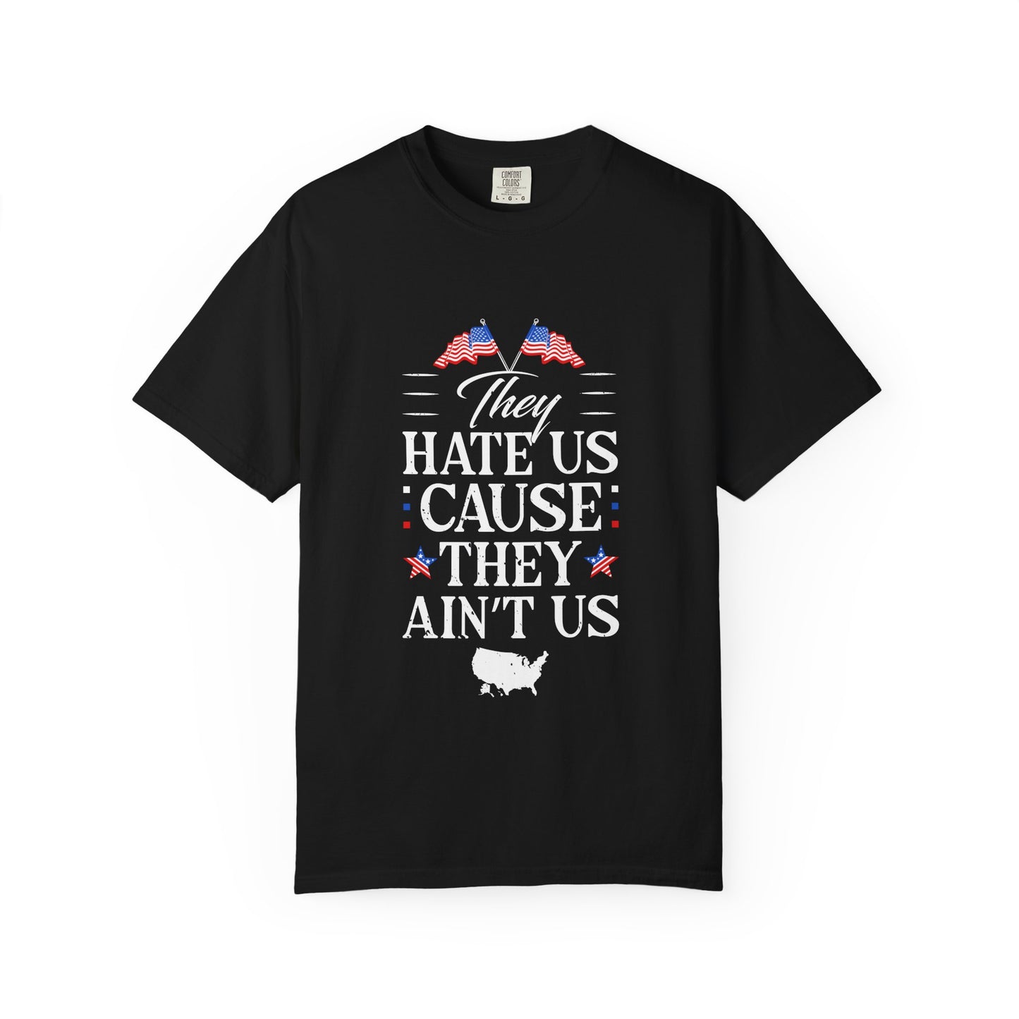 Patriotic Statement T-shirt, Casual Unisex Tee for Independence Day, Gift for Friends, Everyday Wear, Comfort and Style