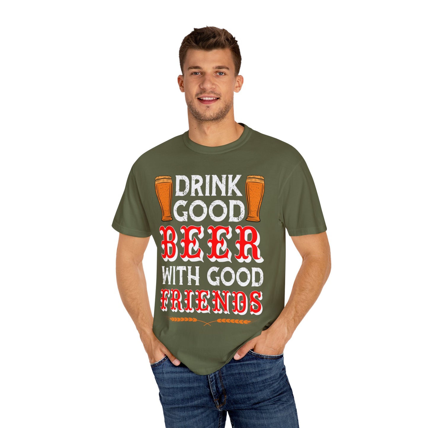 "Don’t Listen to Me or You’ll End Up Drunk" Funny Beer T-Shirt 🍻😂