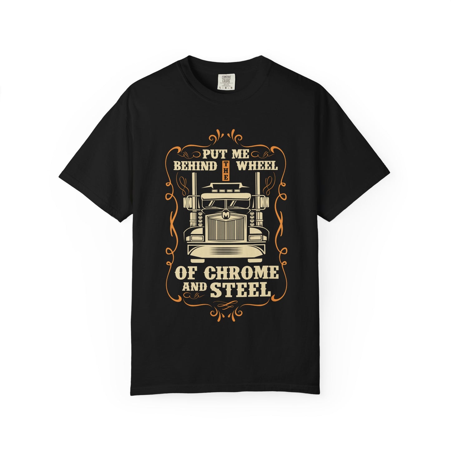Chrome and Steel Unisex T-Shirt, Great for Car Lovers, Gift for Mechanics, Automotive Enthusiasts, Father's Day, Vintage Style Tee