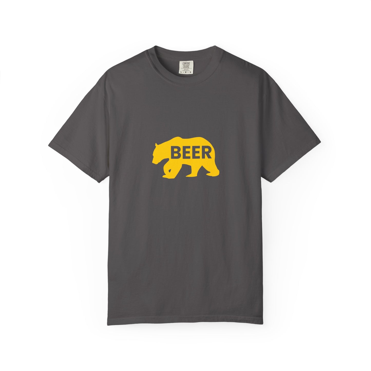 Beer Bear T-Shirt – Minimal Bold Statement