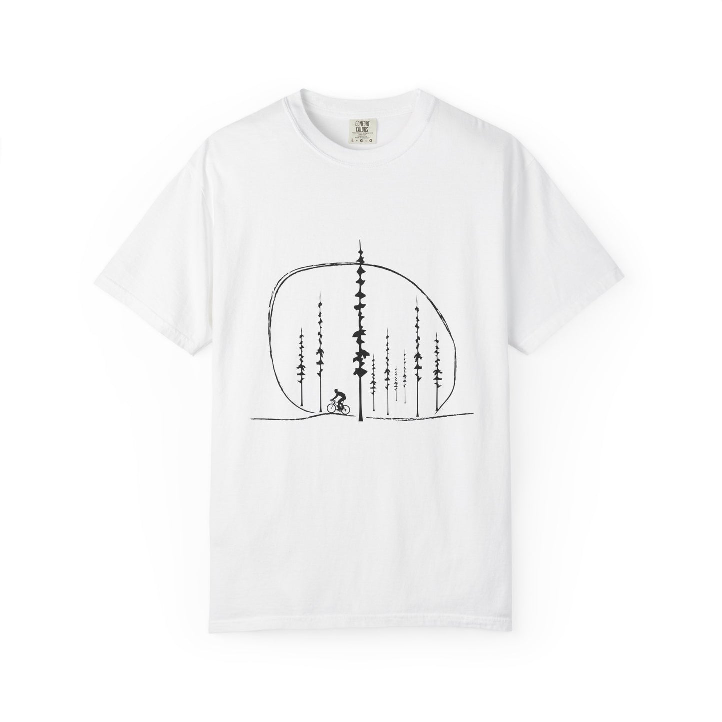 Nature-Inspired Unisex T-Shirt, Relaxed Fit Cotton Tee for Eco Lovers, Perfect for Casual Outings, Gift for Nature Lovers, Artistic Design